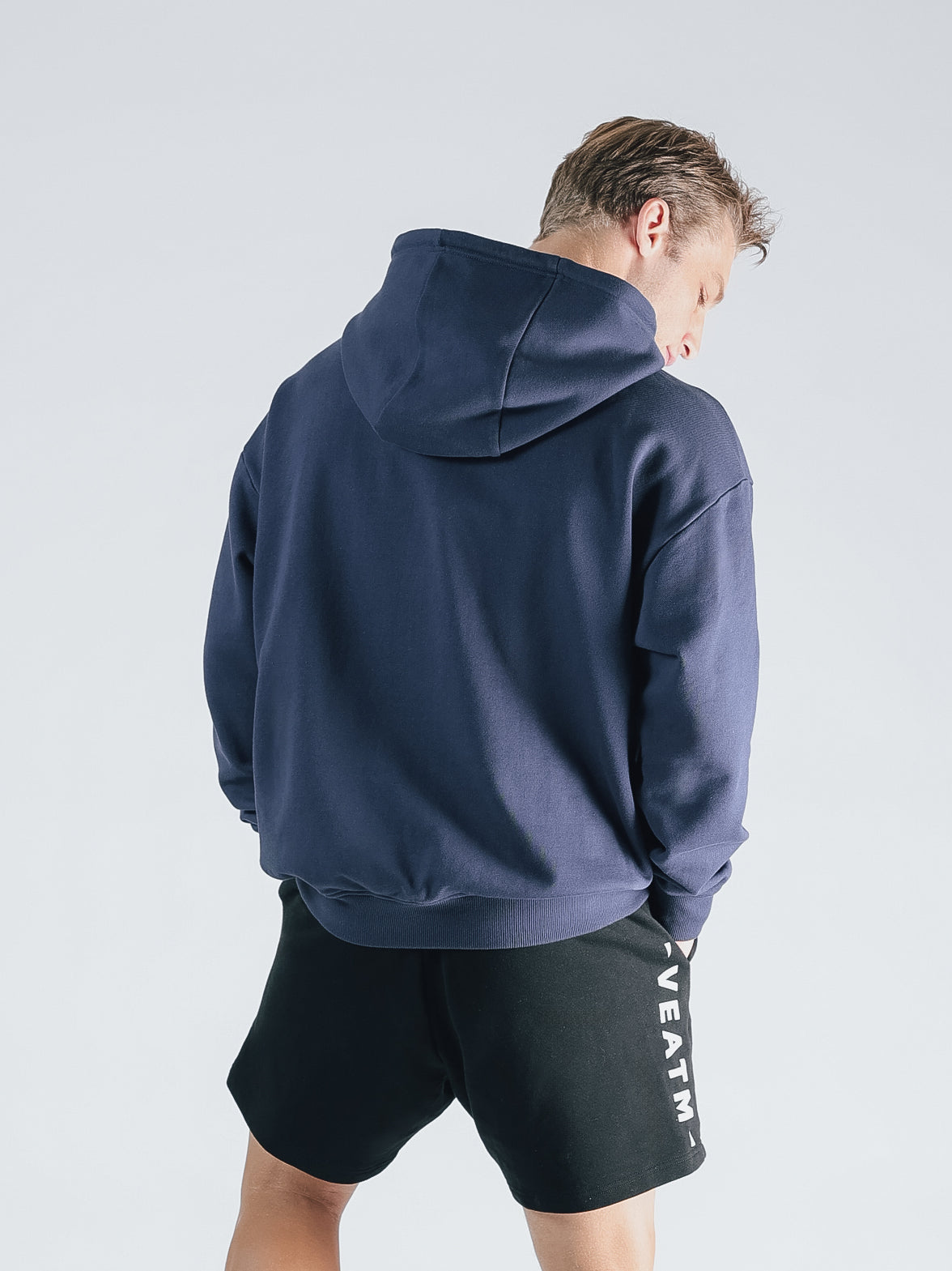 POWER HOUSE LOGO SWEAT HOODIE【BLUE】