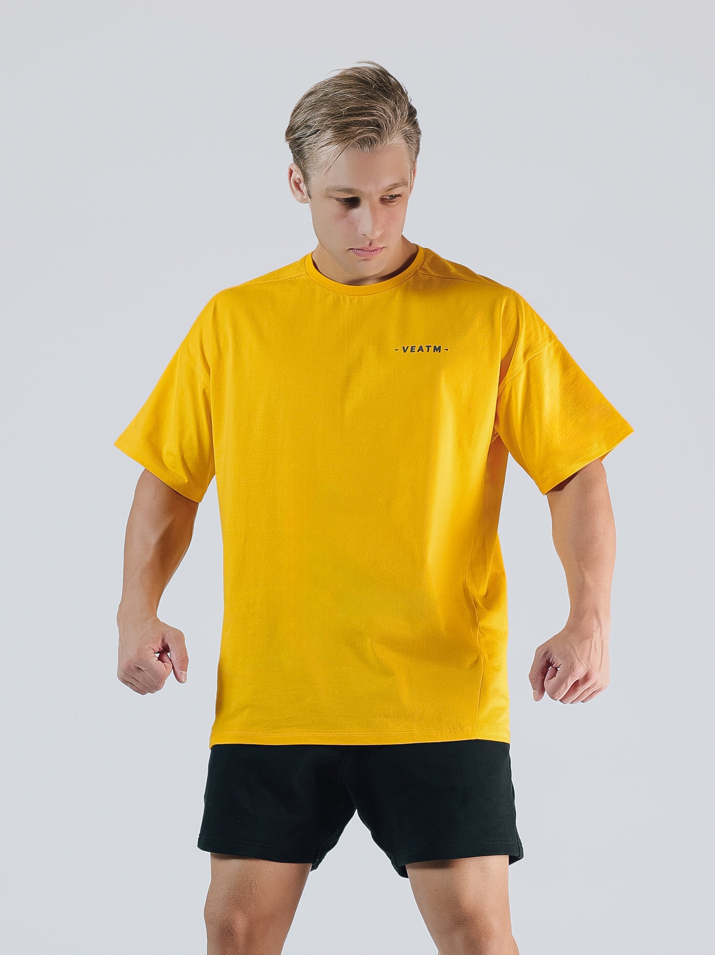 POWER HOUSE LOGO BIG T-SHIRT【YELLOW】
