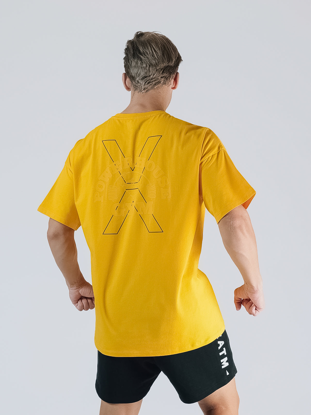 POWER HOUSE LOGO BIG T-SHIRT【YELLOW】