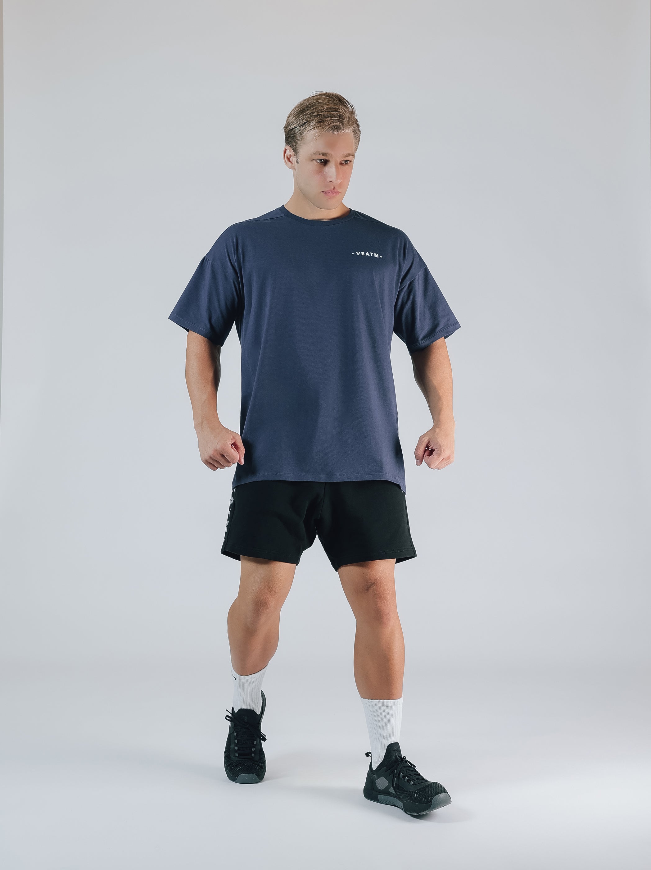 POWER HOUSE LOGO BIG T-SHIRT【BLUE】