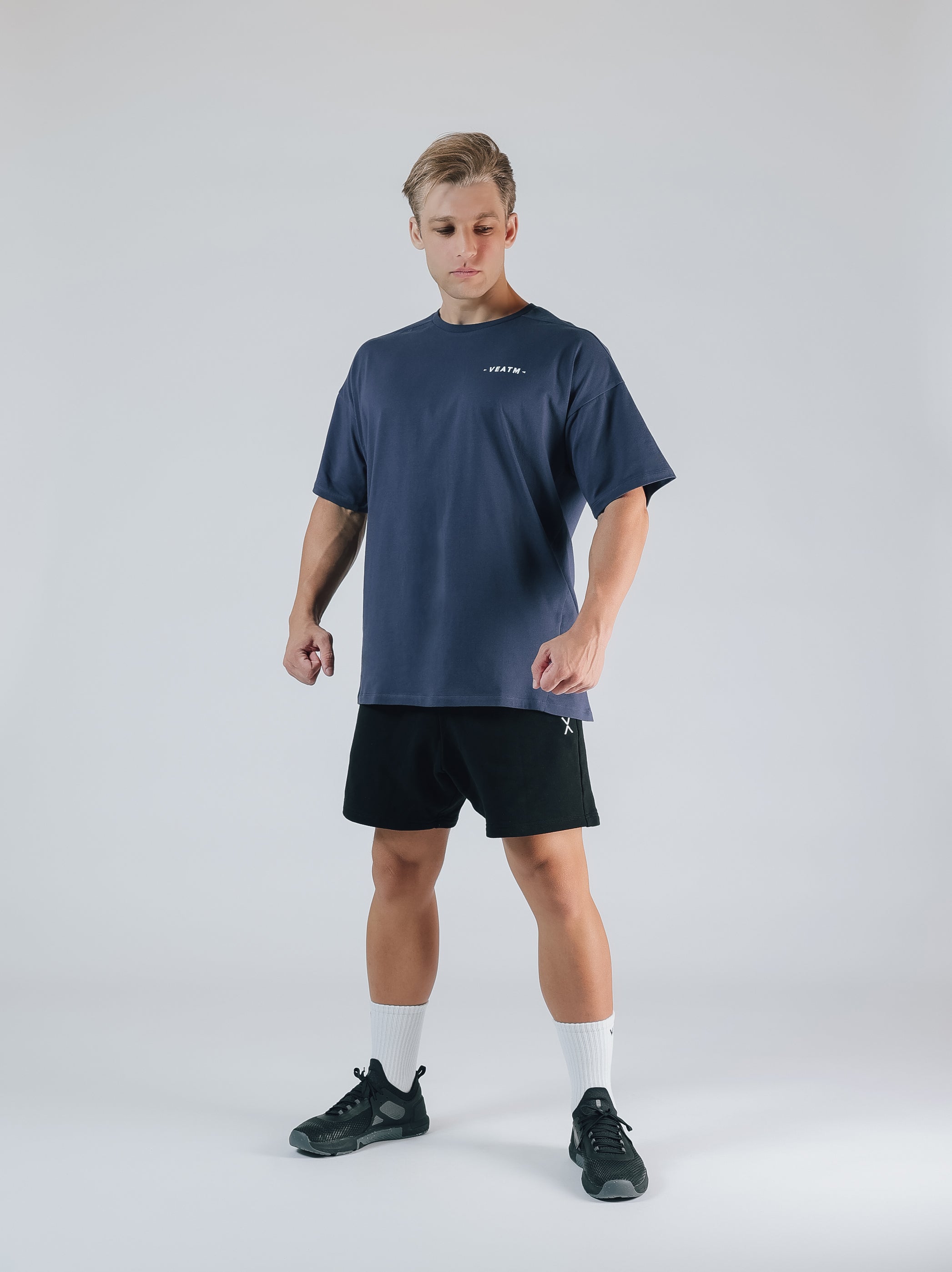 POWER HOUSE LOGO BIG T-SHIRT【BLUE】