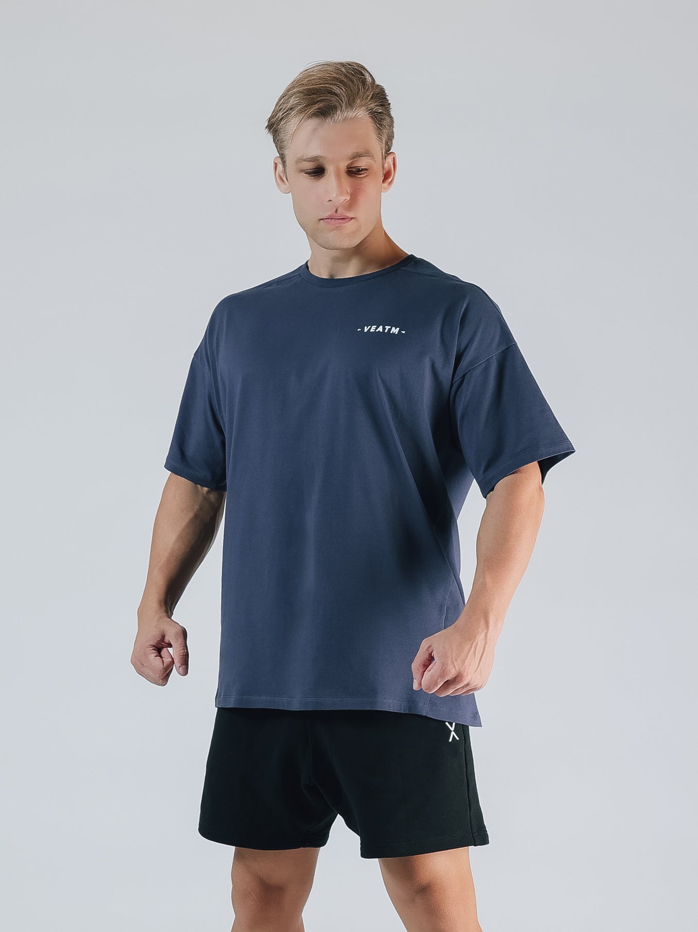 POWER HOUSE LOGO BIG T-SHIRT【BLUE】