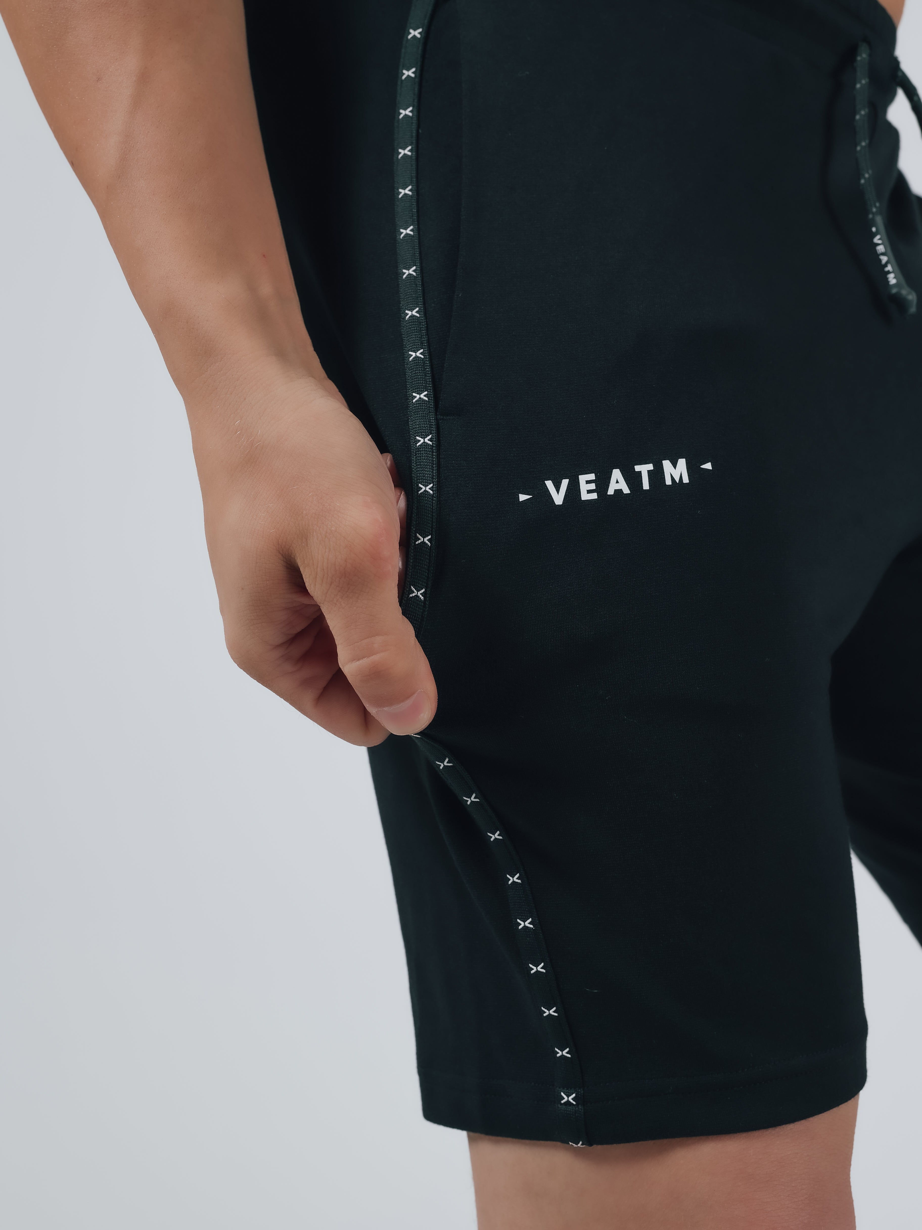 WARM UP STRETCH SHORT PANTS【BLACK】