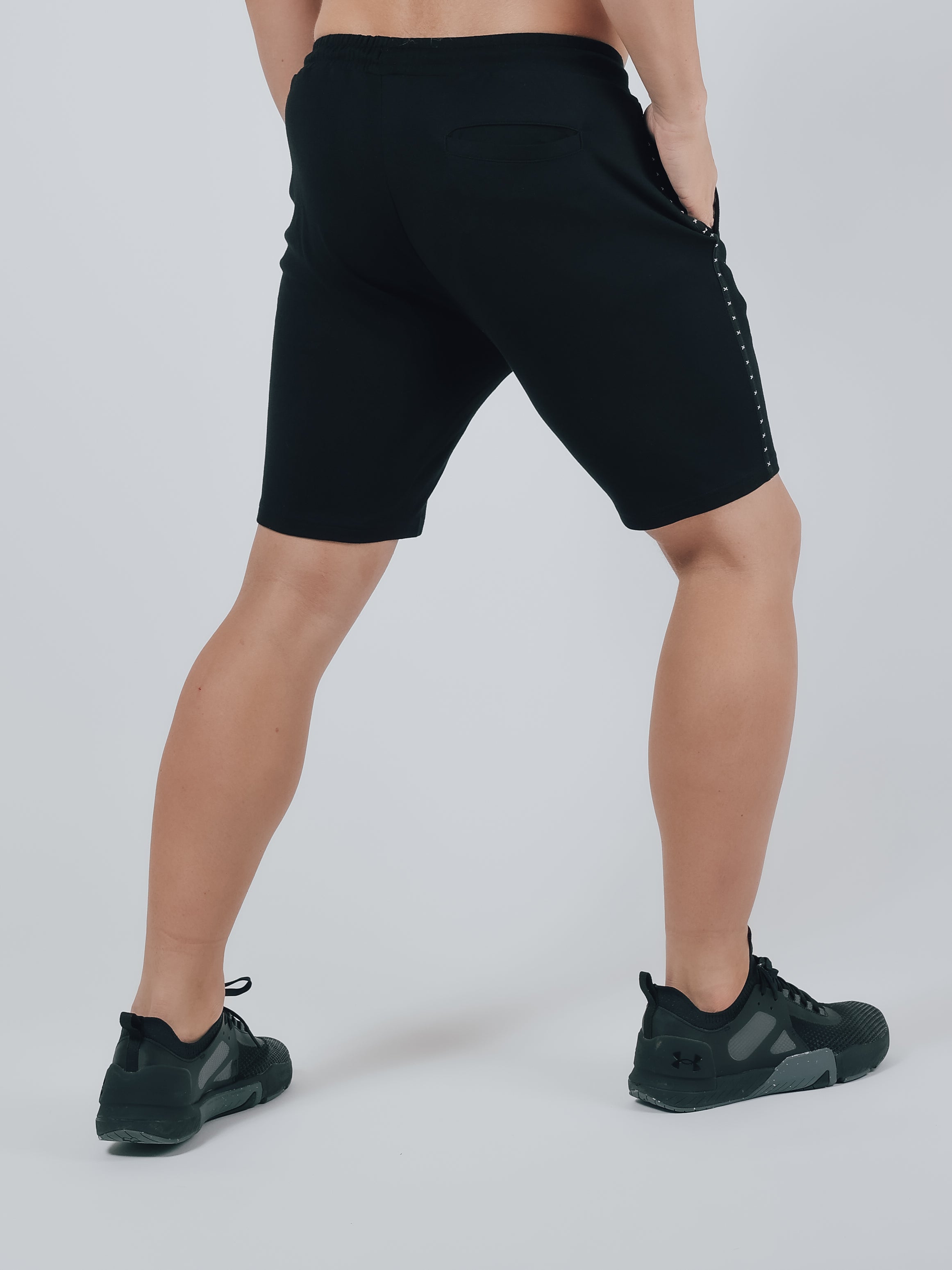 WARM UP STRETCH SHORT PANTS【BLACK】