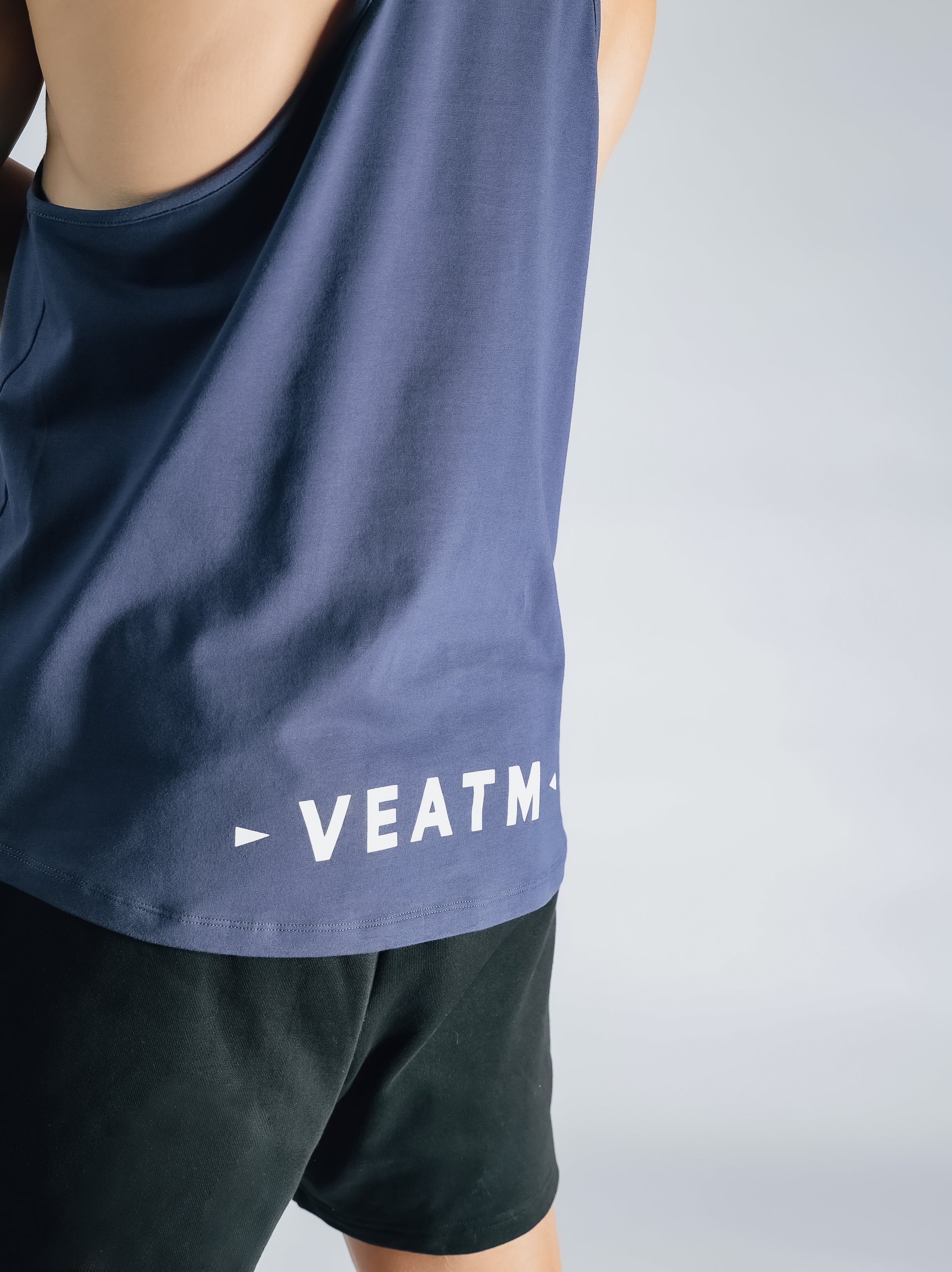 POWER HOUSE LOGO YBACK TANK TOP【BLUE】
