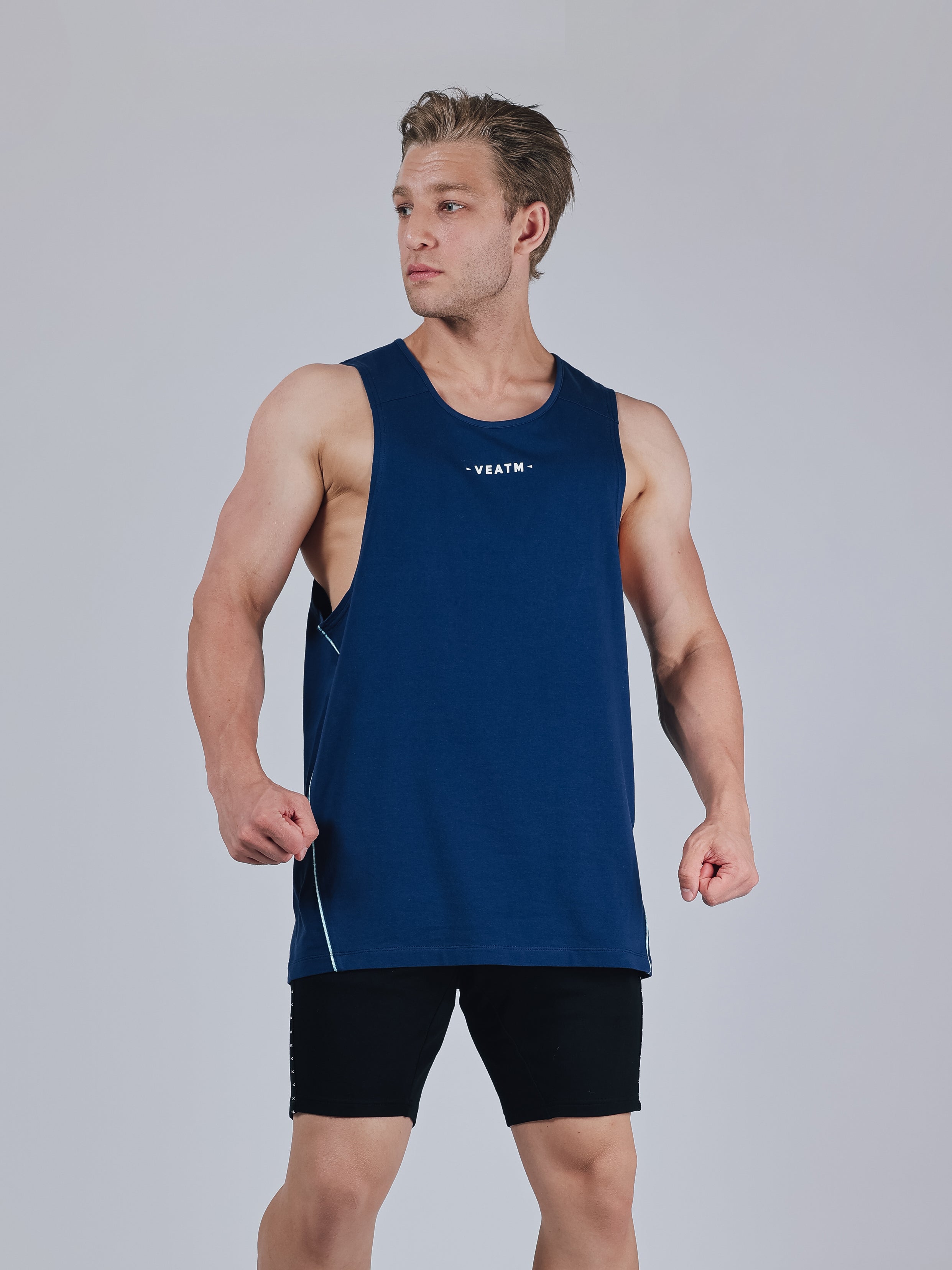 REGULAR TANK TOP【NAVY】