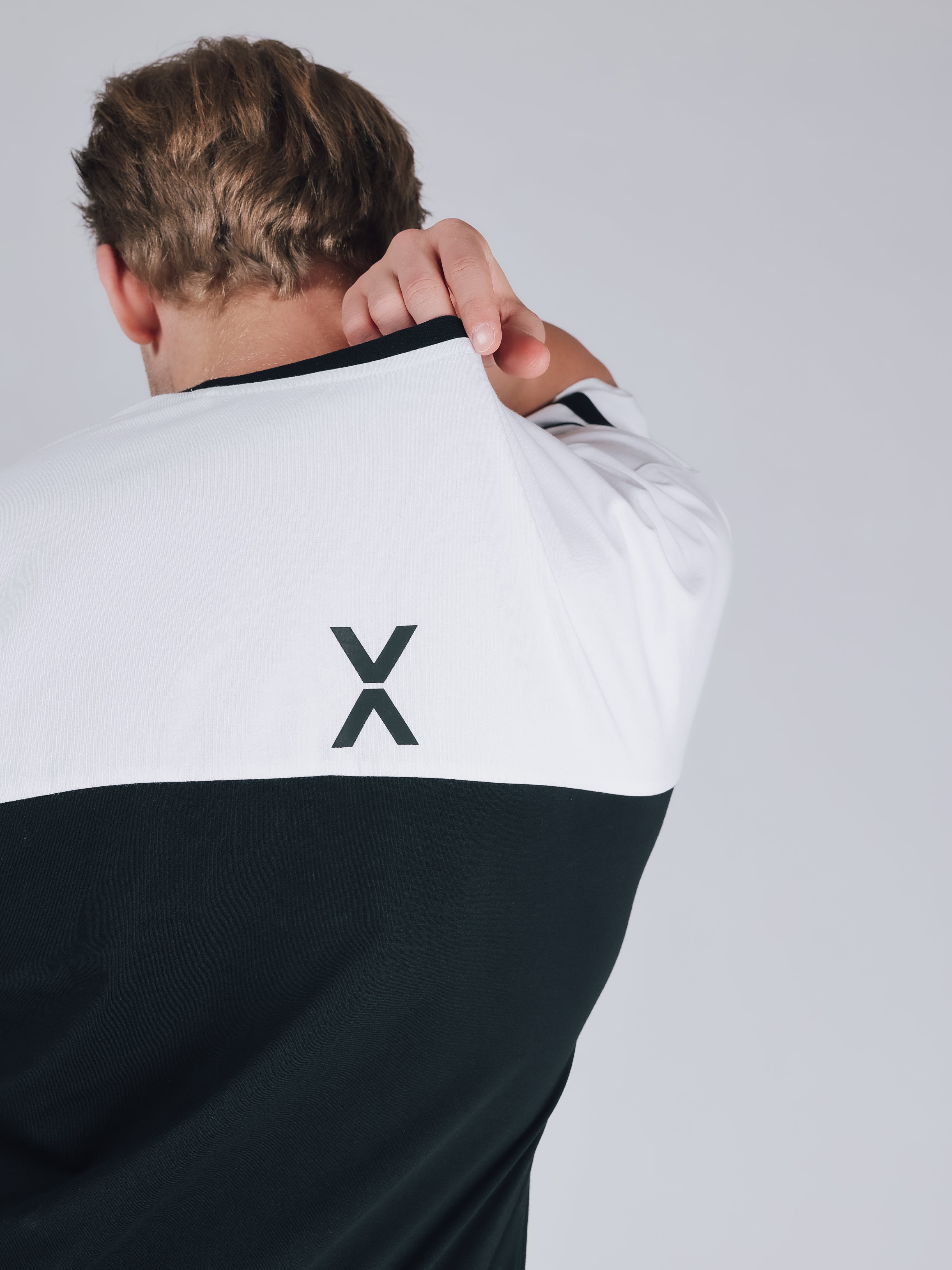 SHORT SLEEVE BIG T-SHIRT【BLACK×OFFWHITE】