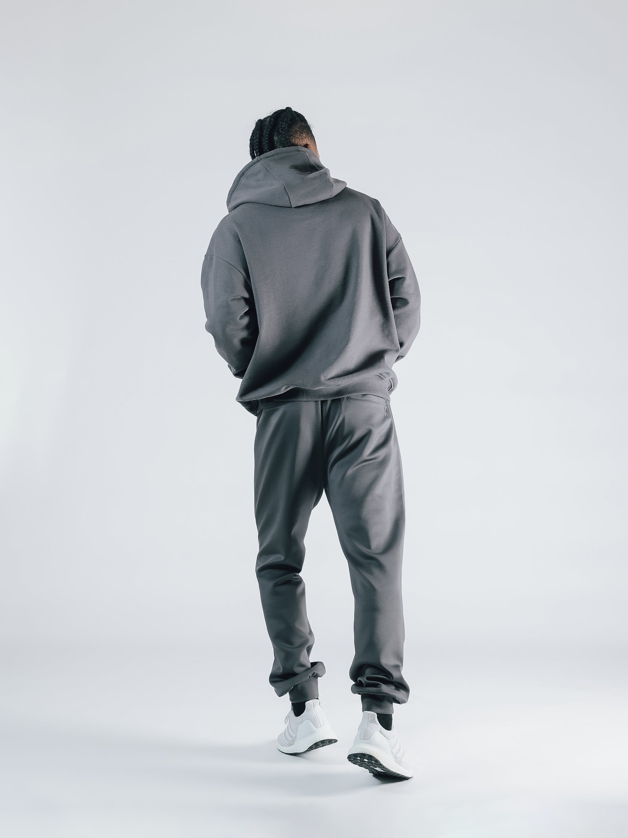 POWER HOUSE LOGO SWEAT HOODIE【CHARCOAL】