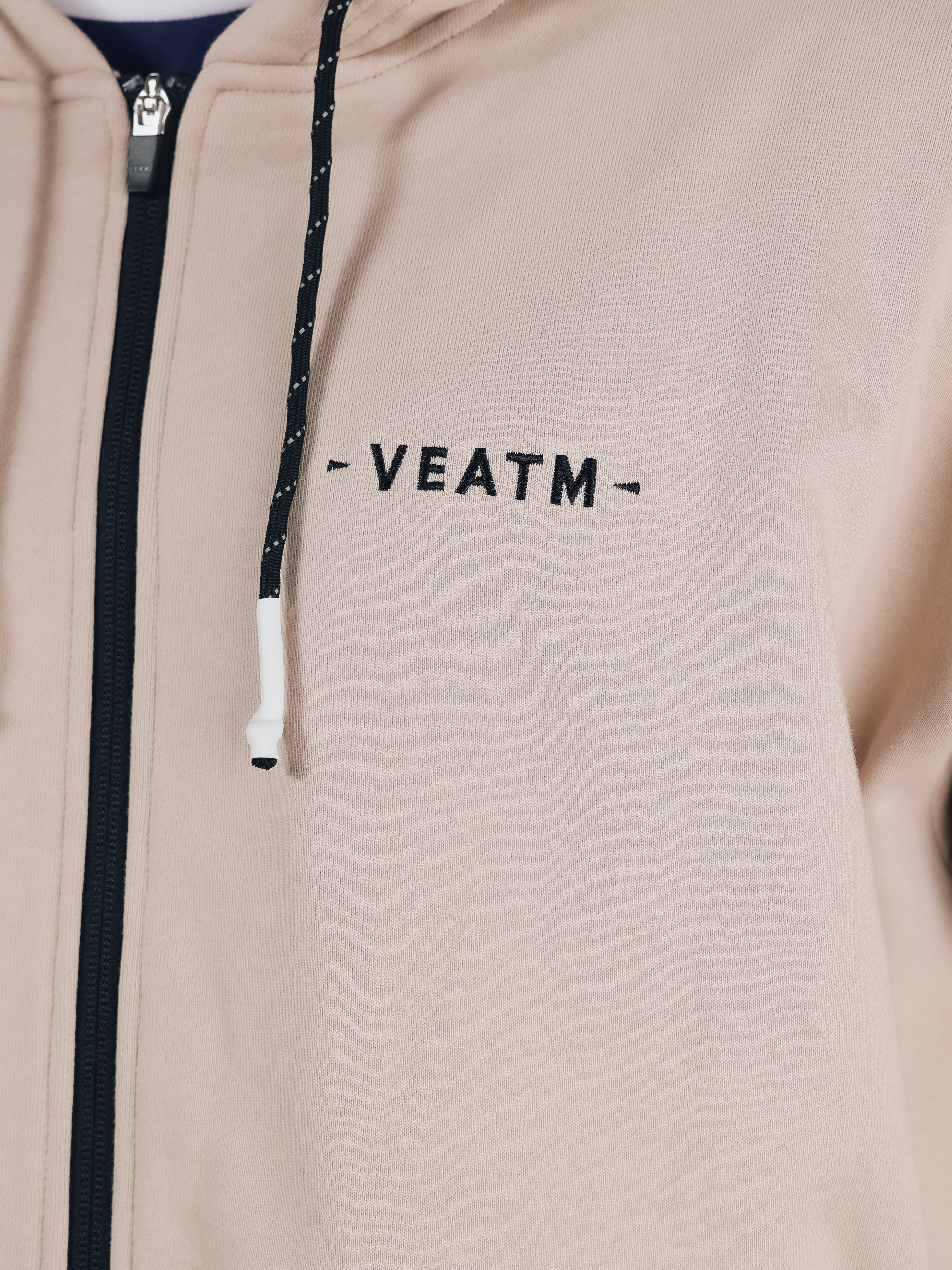 SWEAT FULL ZIP HOODIE【BEIGE】
