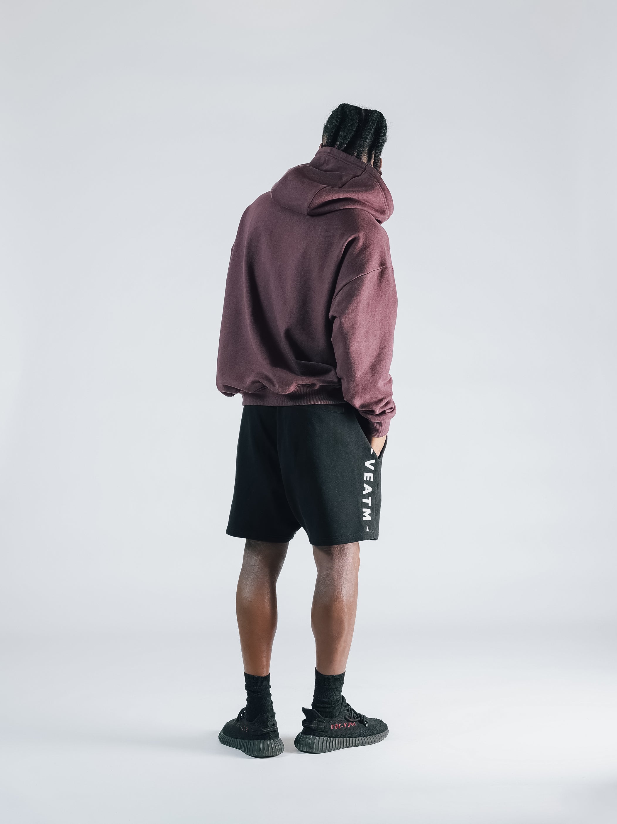 POWER HOUSE LOGO SWEAT HOODIE【BURGUNDY】