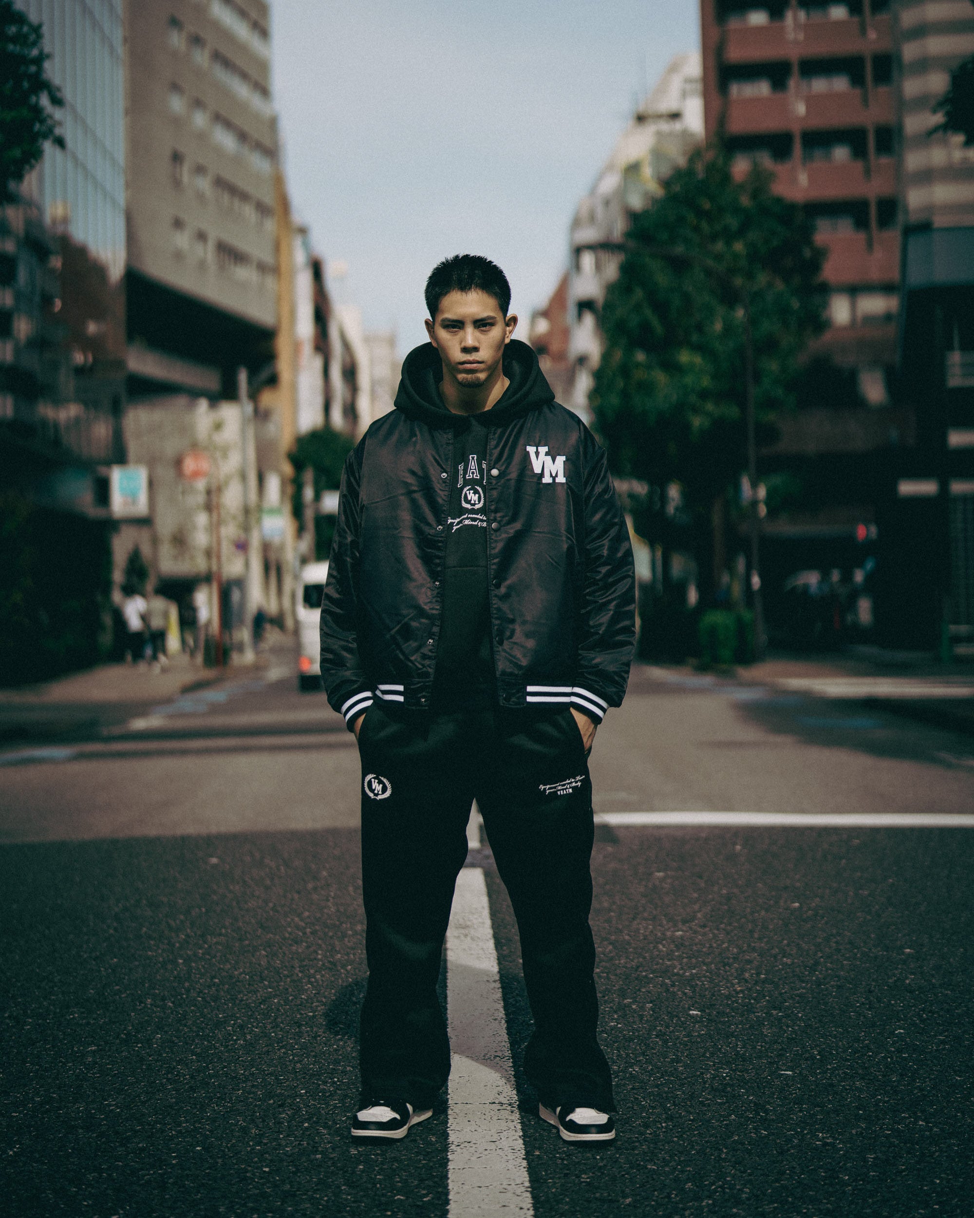 モデル身長:180cm 着用サイズ:L
