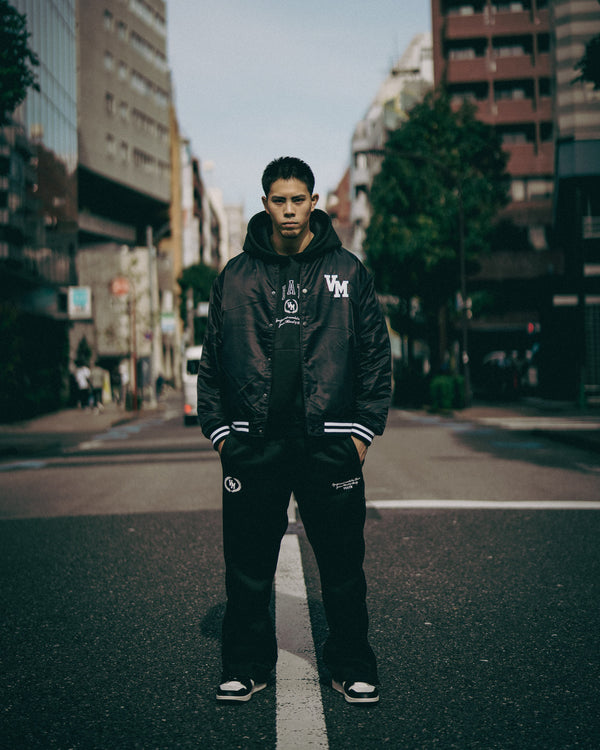 モデル身長:180cm 着用サイズ:L