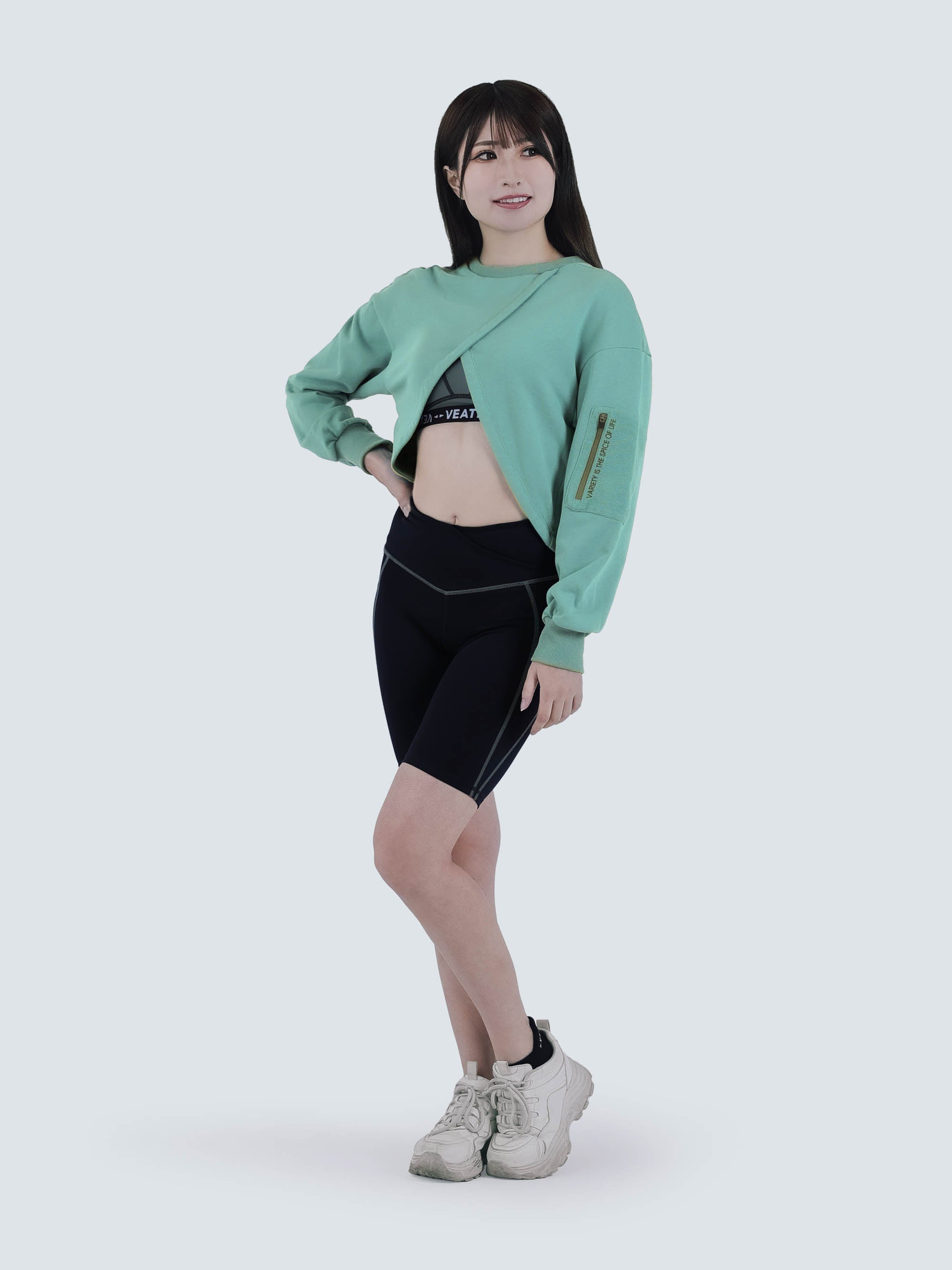 CROSS FRONT PULLOVER