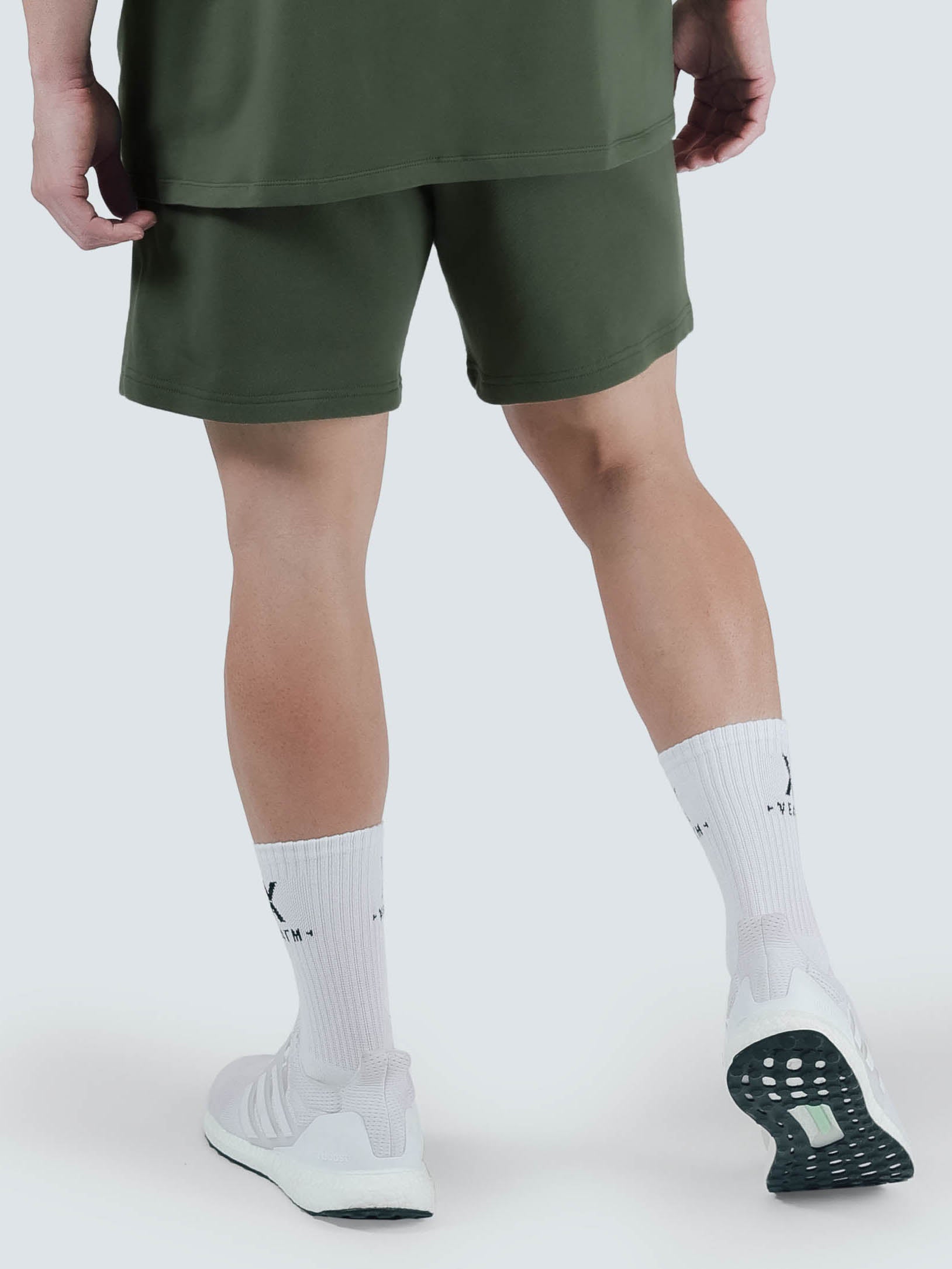 POWER HOUSE GYM LOGO SWEAT SHORT PANTS