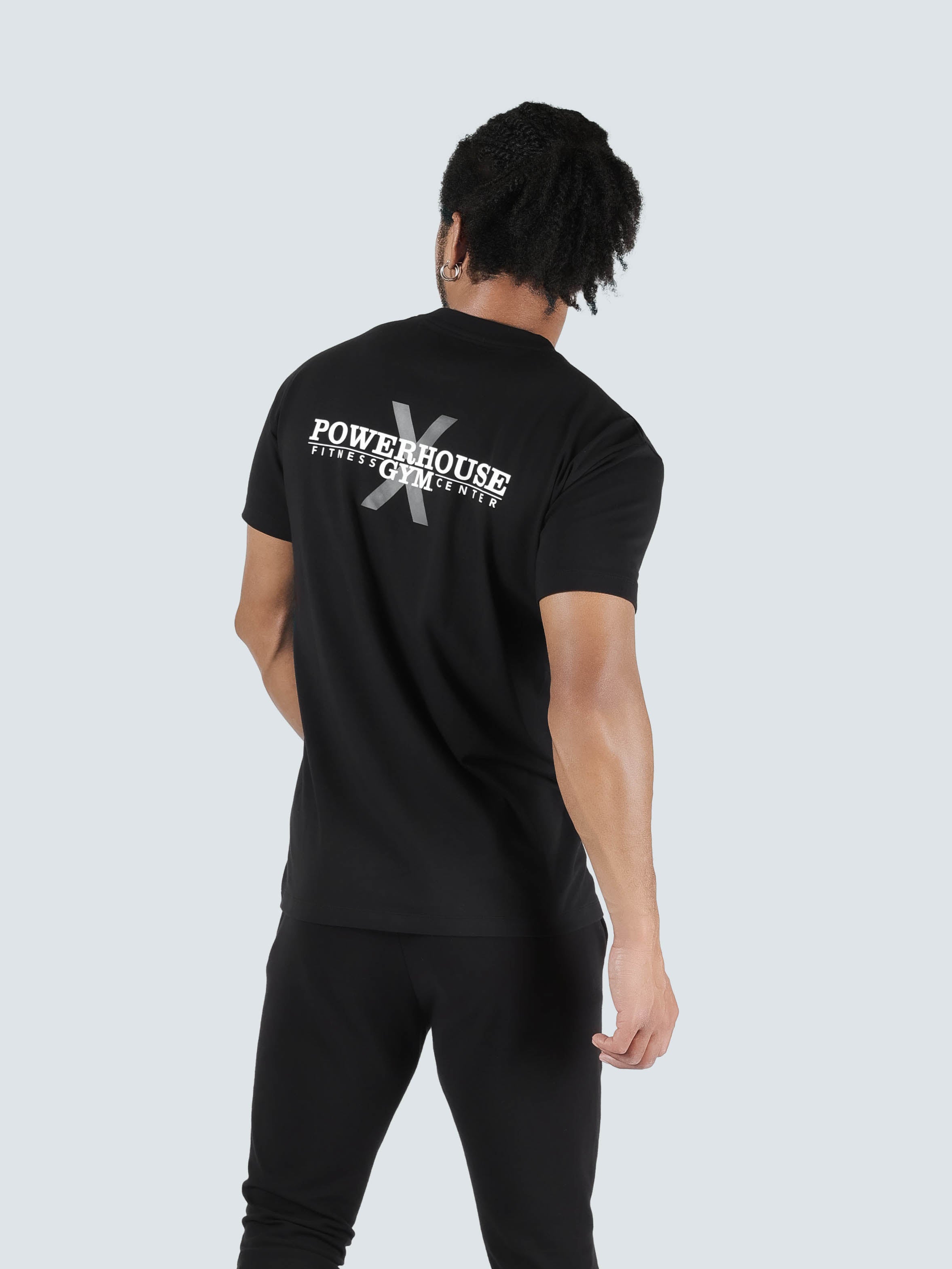 POWER HOUSE GYM LOGO SLIM T-SHIRT