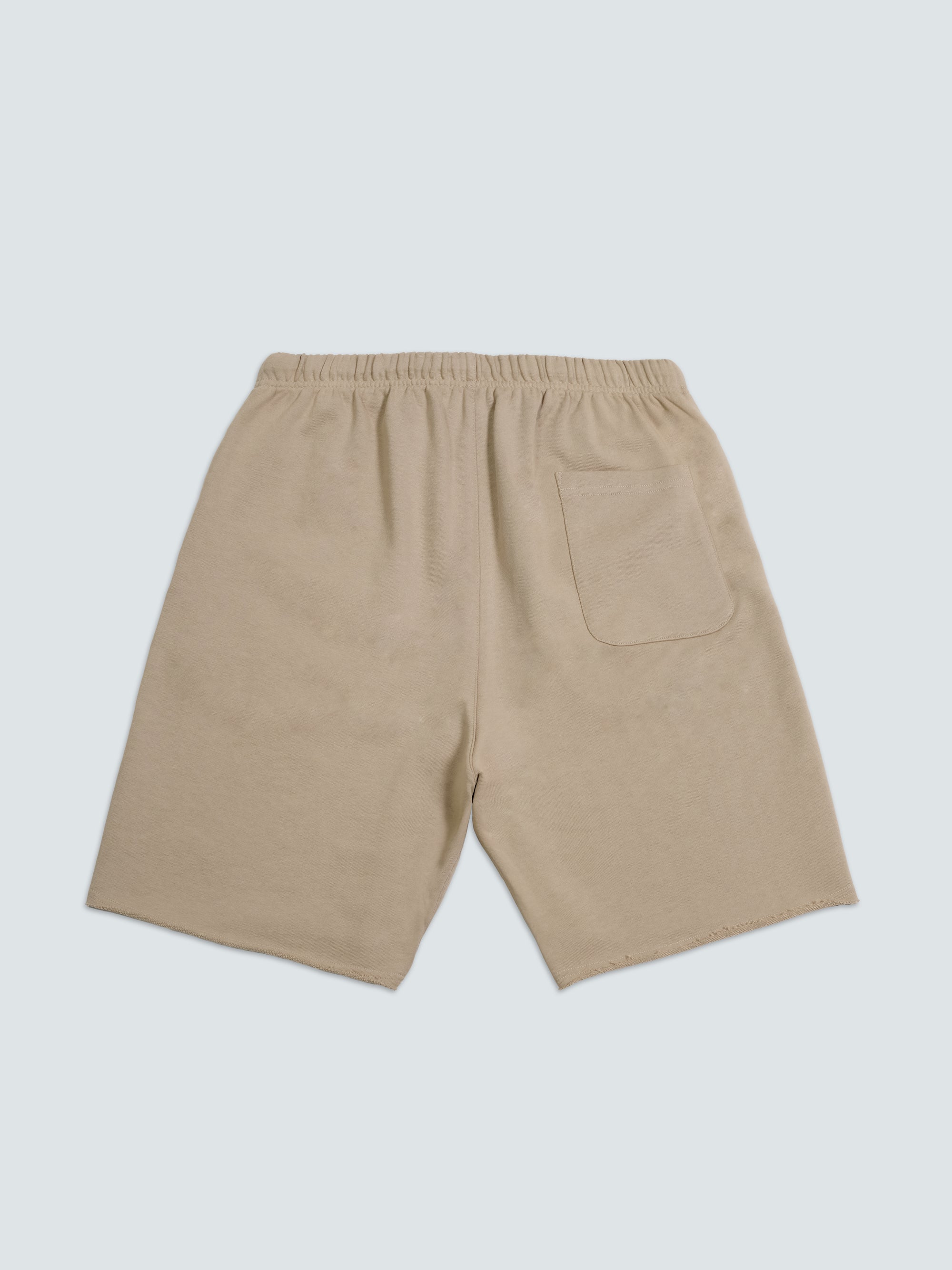 CUT-OFF SWEAT HALF PANTS