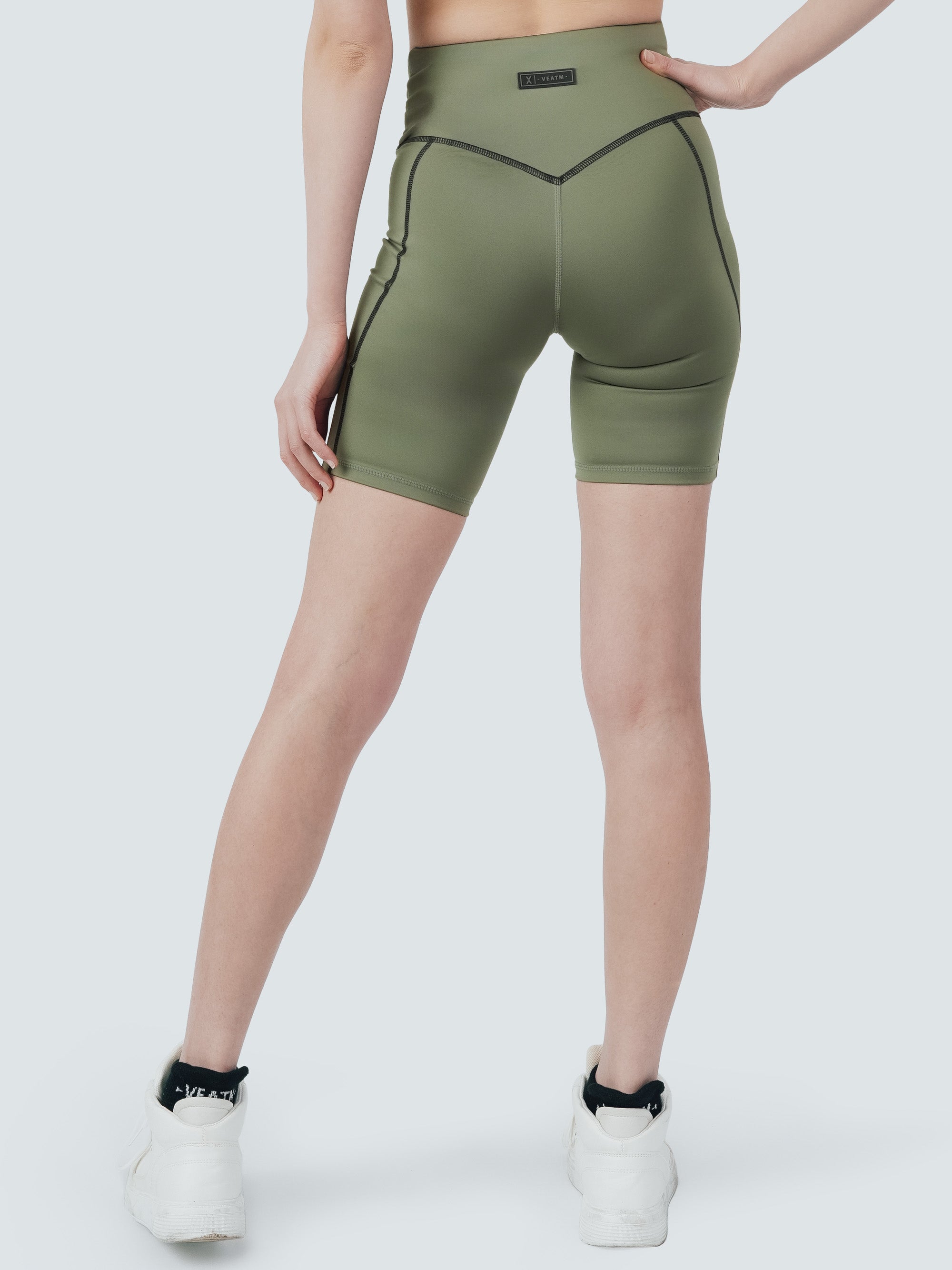 WAIST CROSS SHORT LEGGINGS