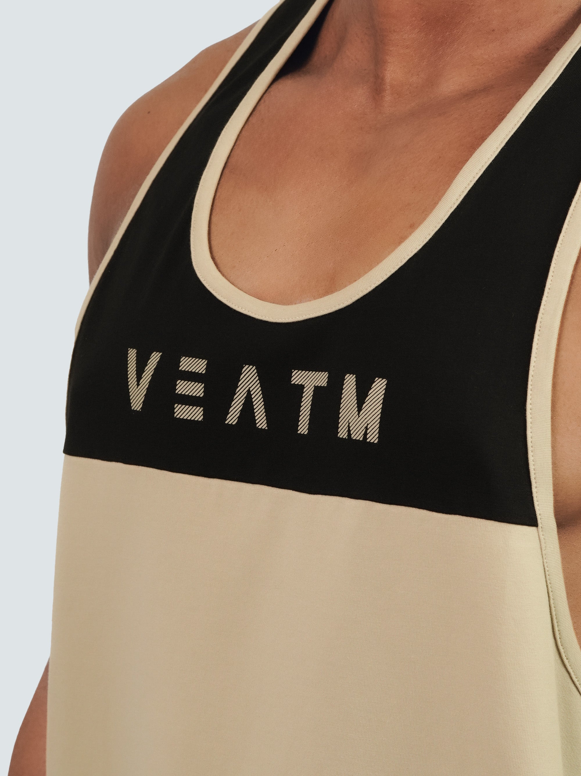 BICOLOR YBACK TANK TOP