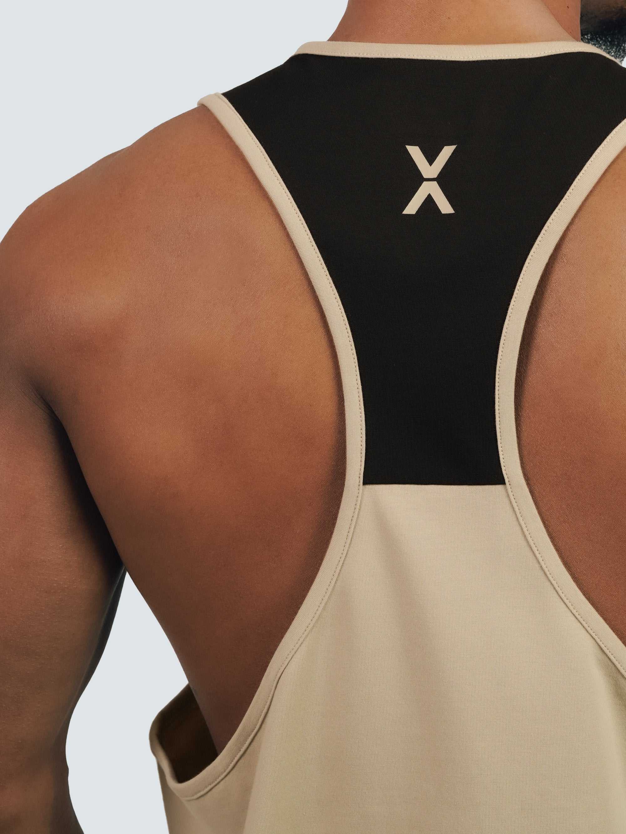 BICOLOR YBACK TANK TOP