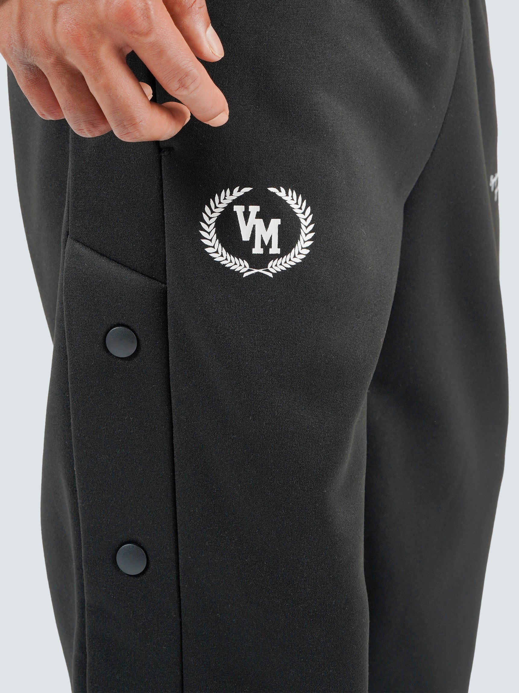 SIDE BUTTON SWEAT PANTS