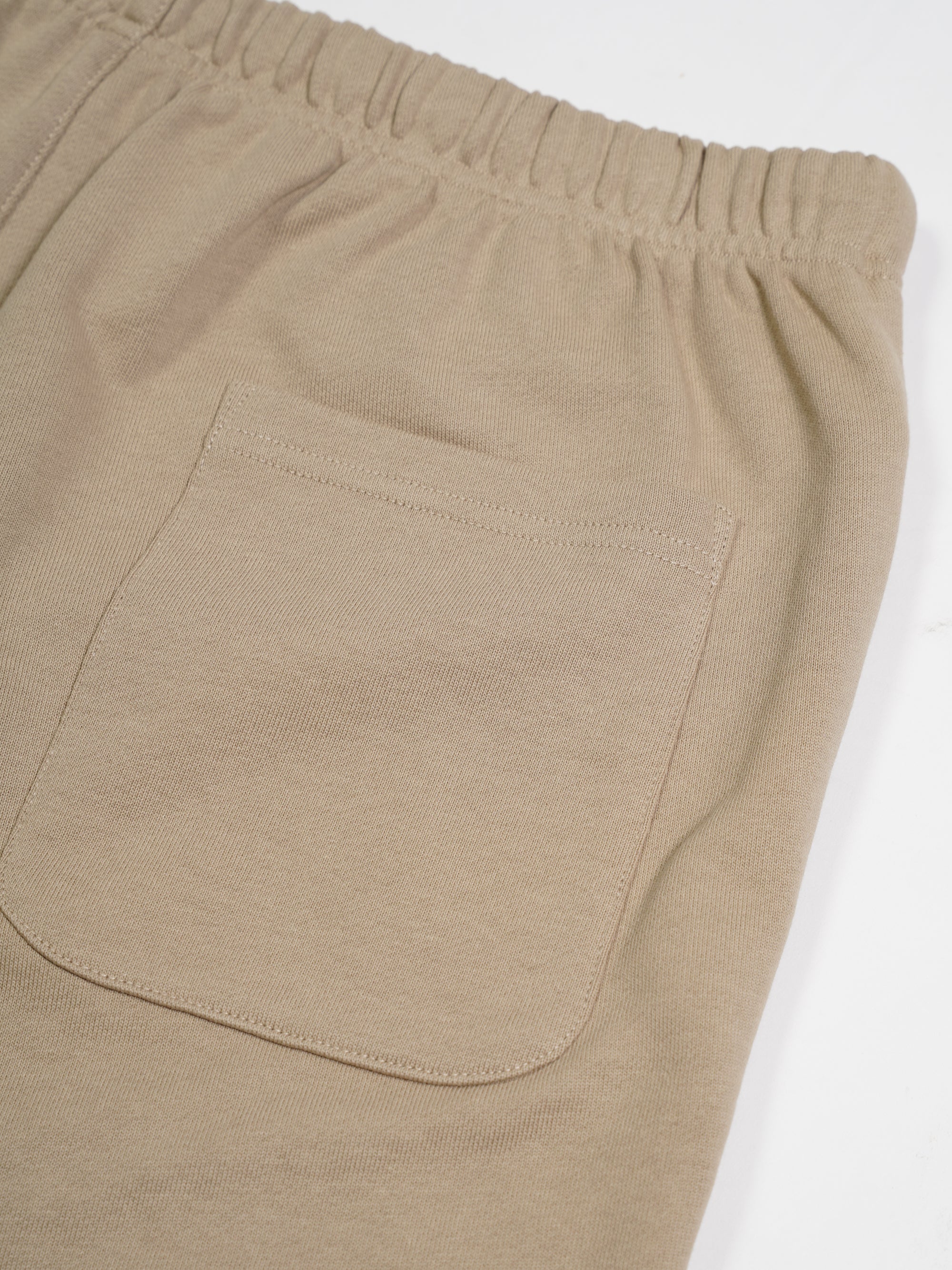 CUT-OFF SWEAT HALF PANTS