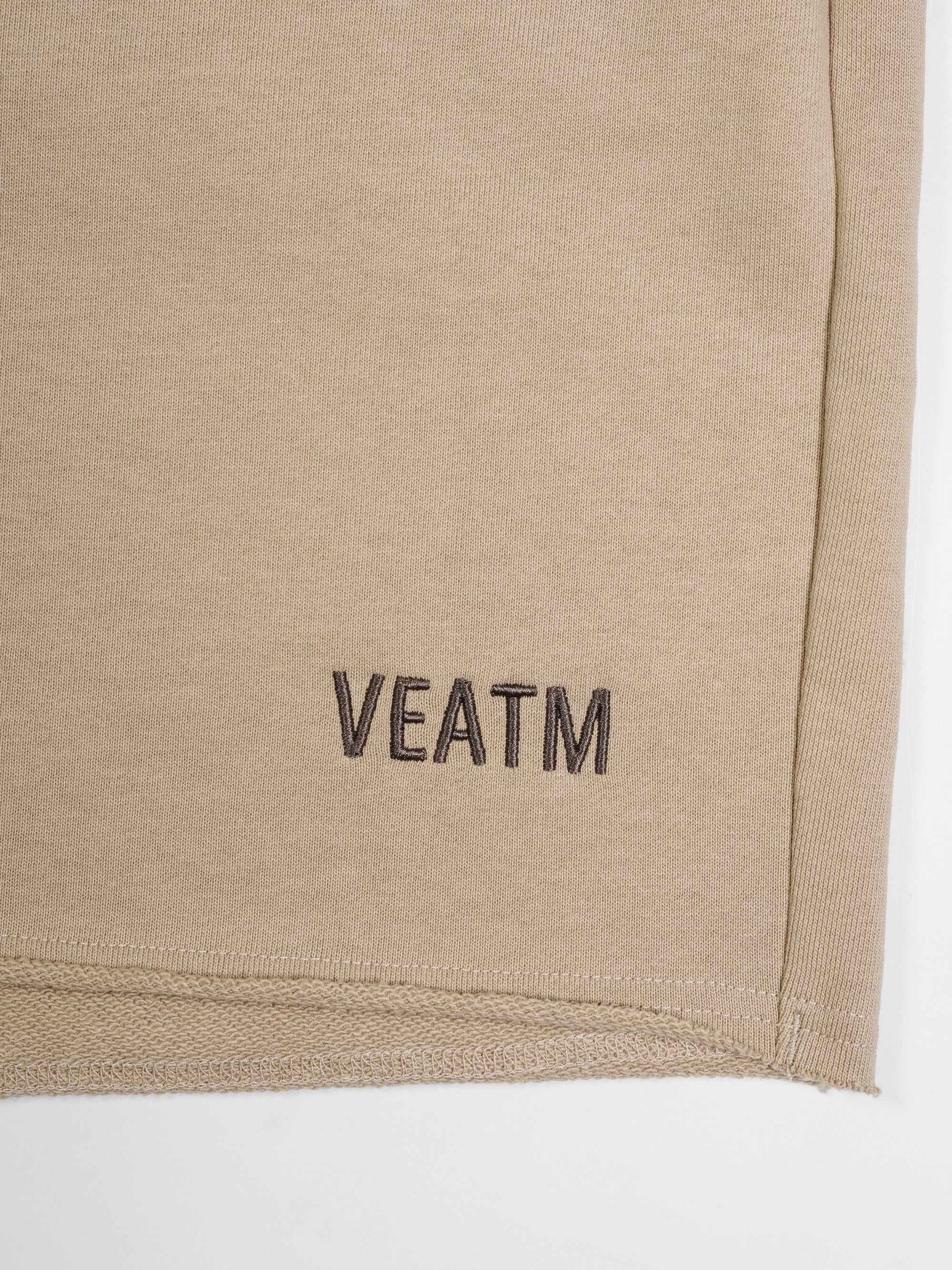 CUT-OFF SWEAT HALF PANTS