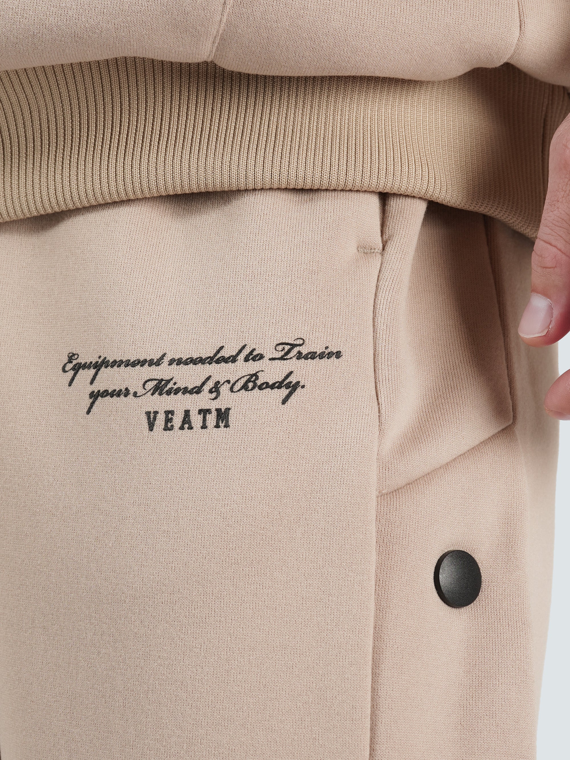 SIDE BUTTON SWEAT PANTS