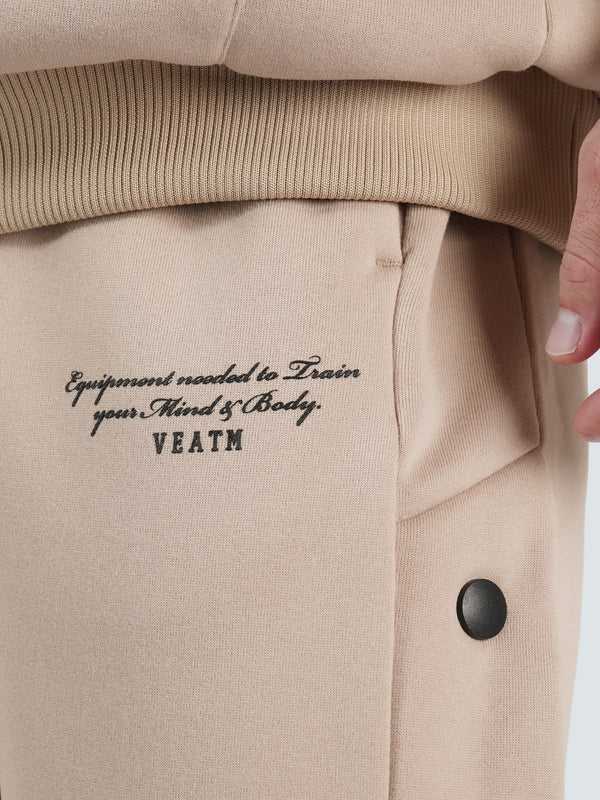 SIDE BUTTON  SWEAT PANTS
