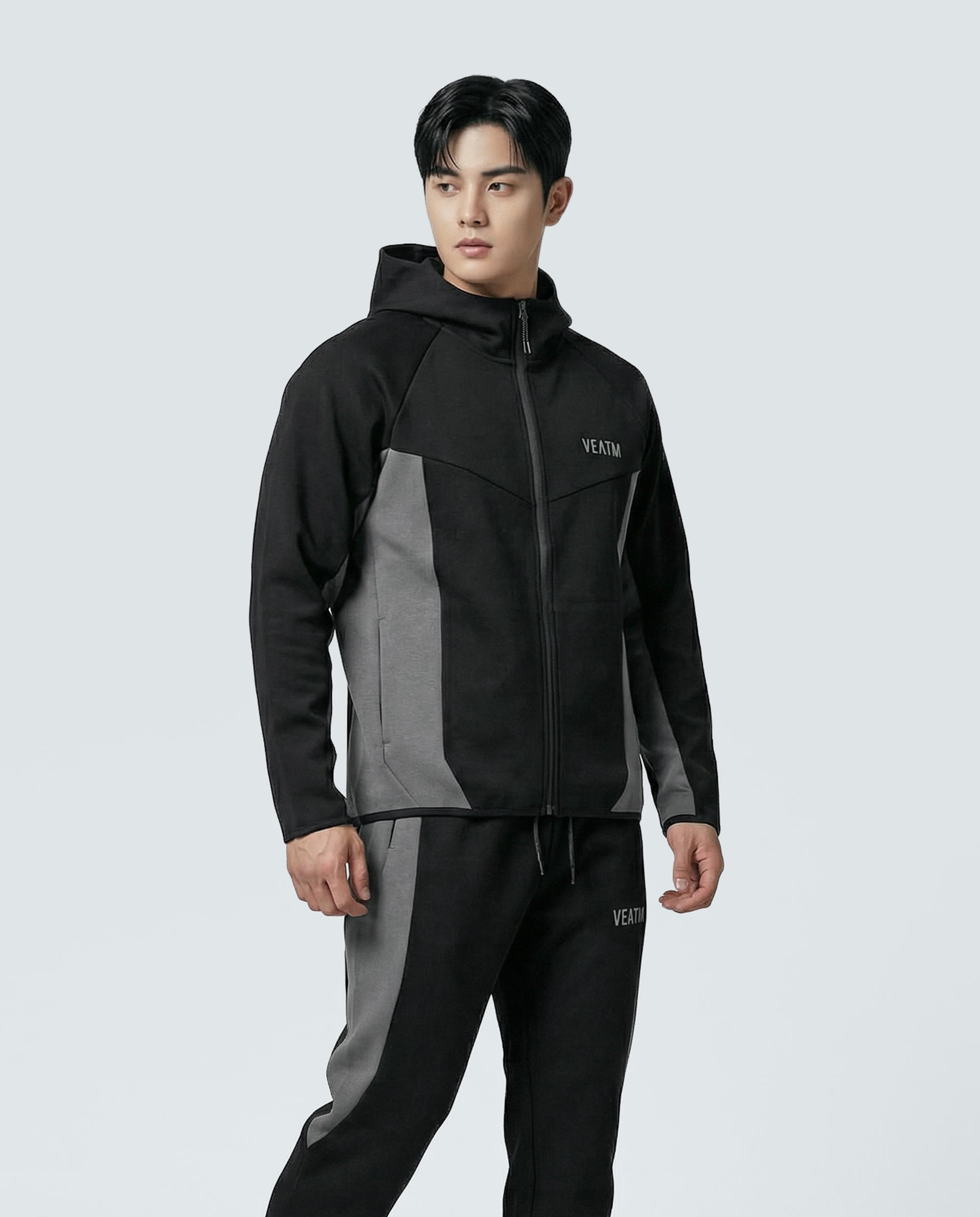 BELVET ジップフーディー ブラック サイズM Sun-Faded Zip Hoodie – BELVET