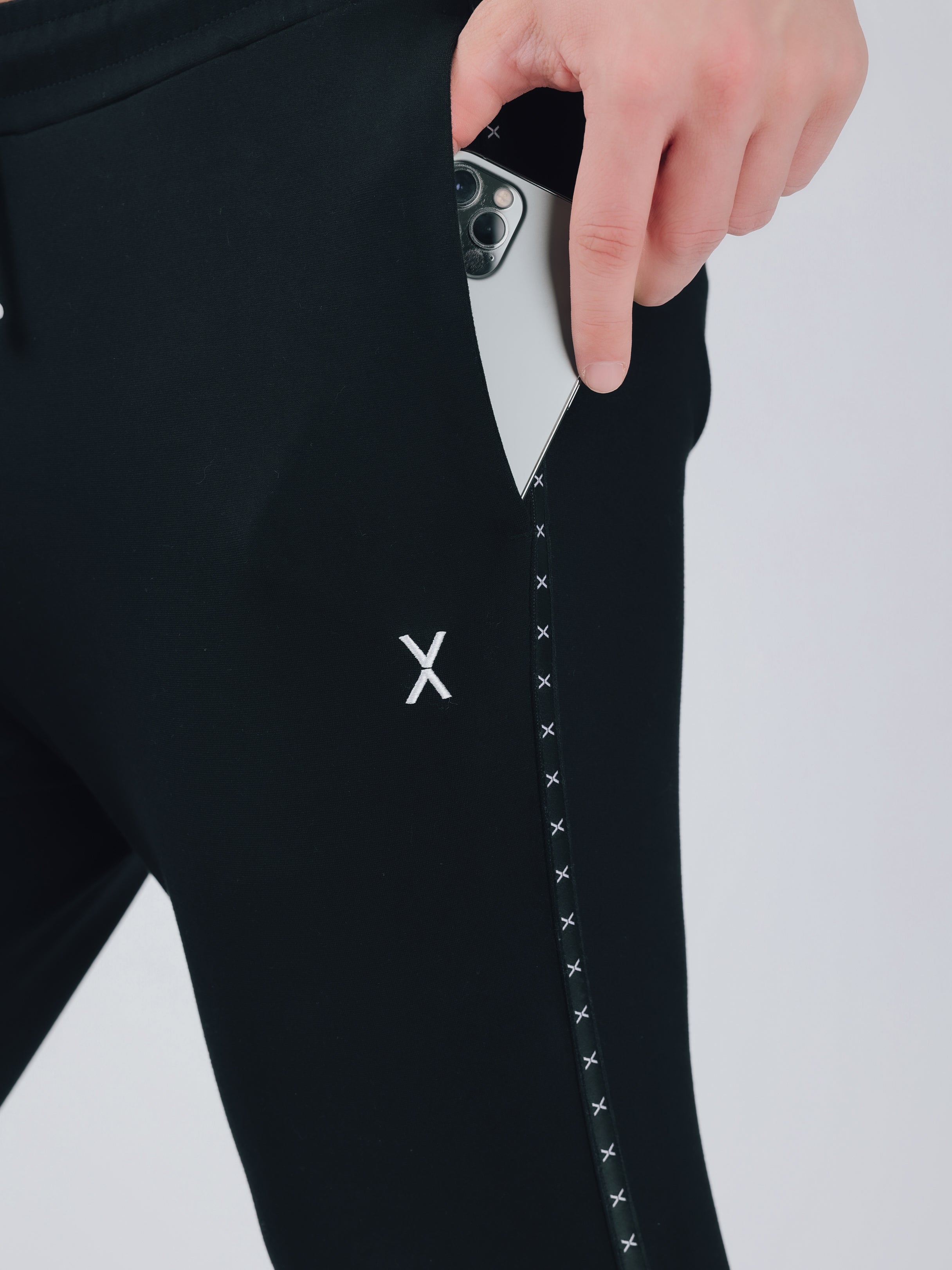 WARM UP STRETCH LONGPANTS【BLACK】