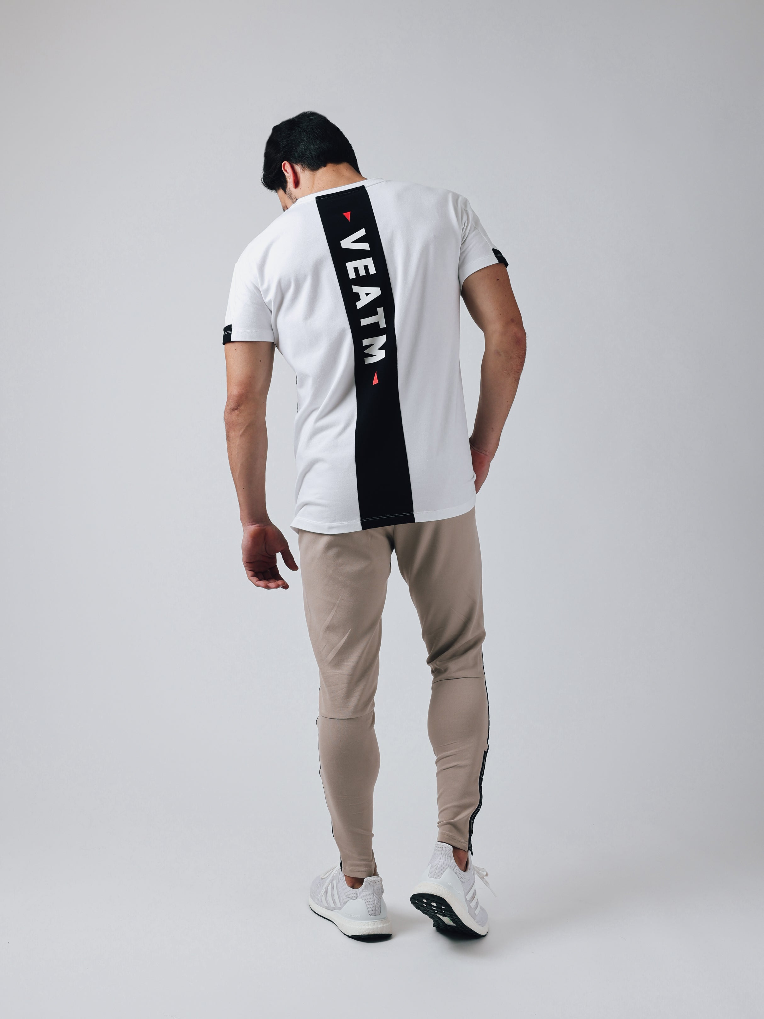 SHORT SLEEVE SLIM T-SHIRT【OFF WHITE】