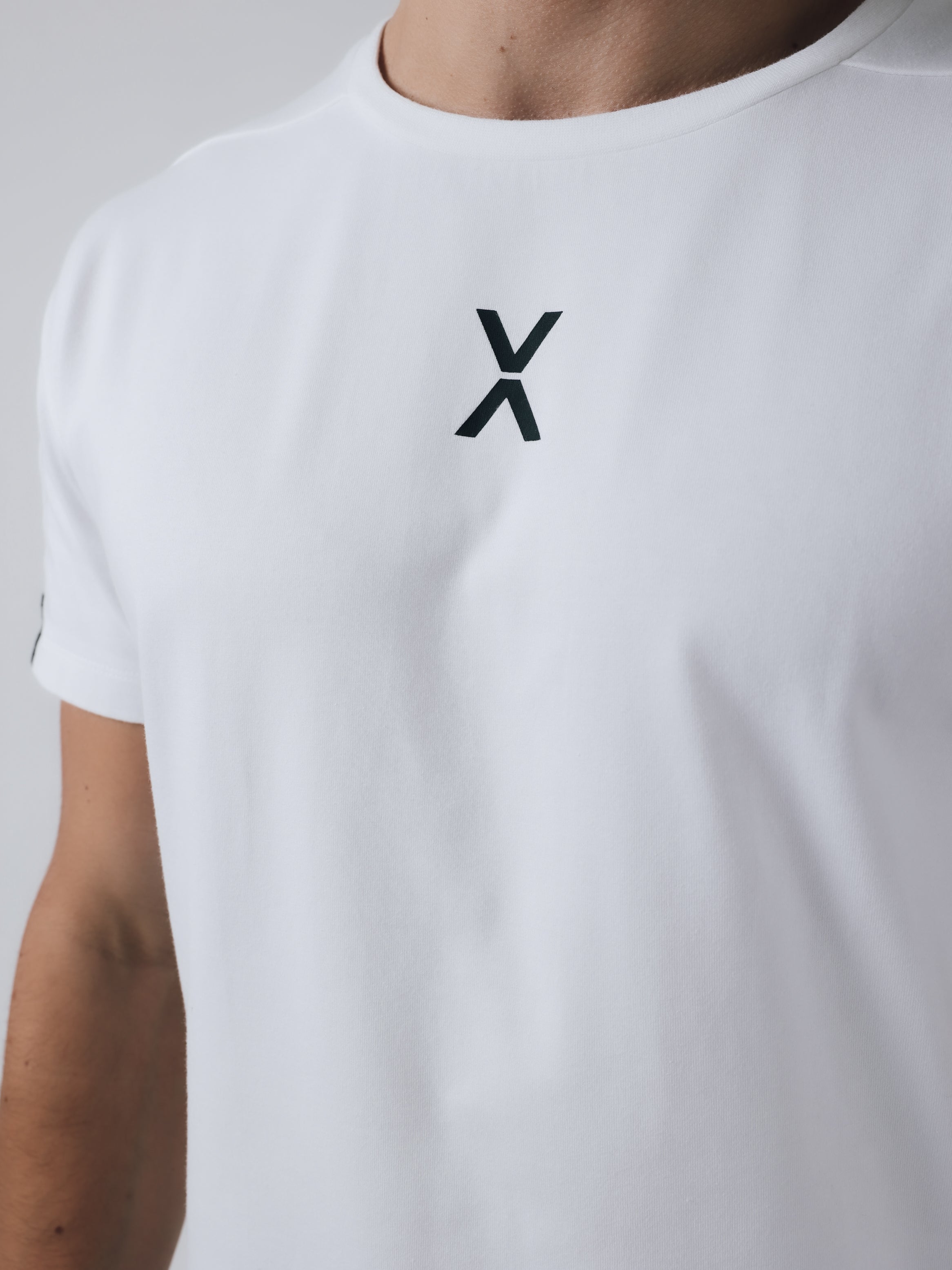 SHORT SLEEVE SLIM T-SHIRT【OFF WHITE】