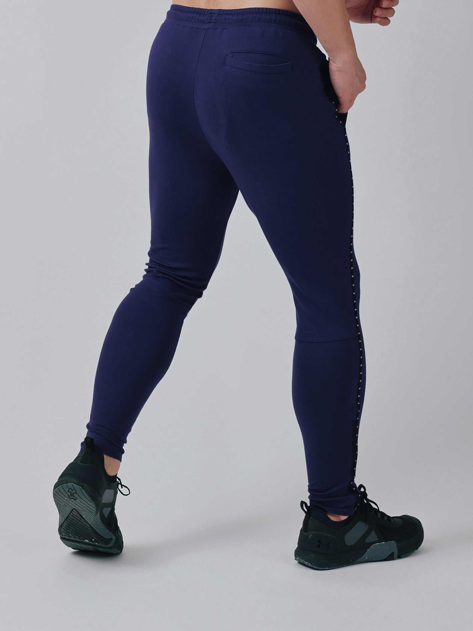 WARM UP STRETCH LONGPANTS【NAVY】