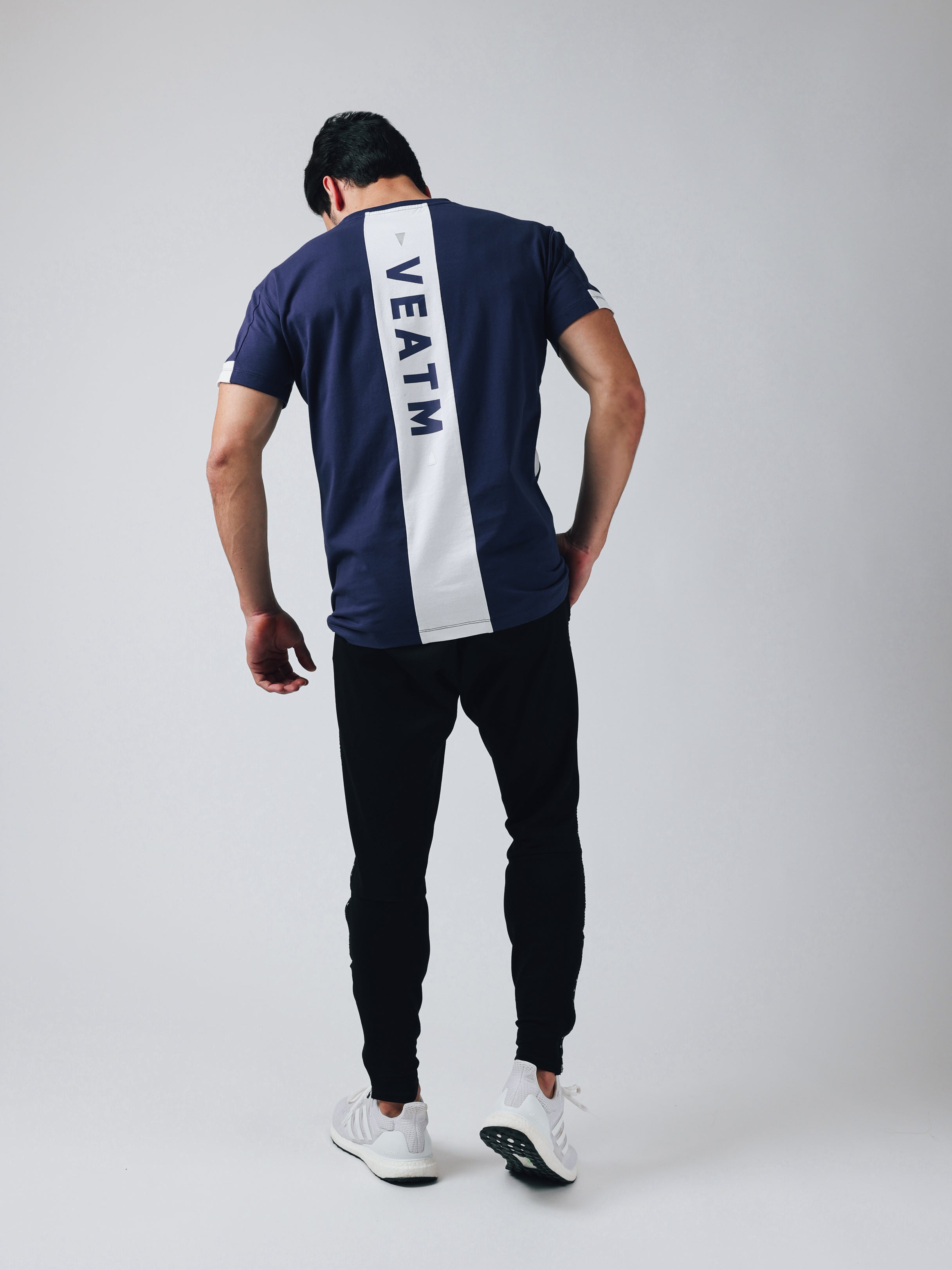 SHORT SLEEVE SLIM T-SHIRT【NAVY】