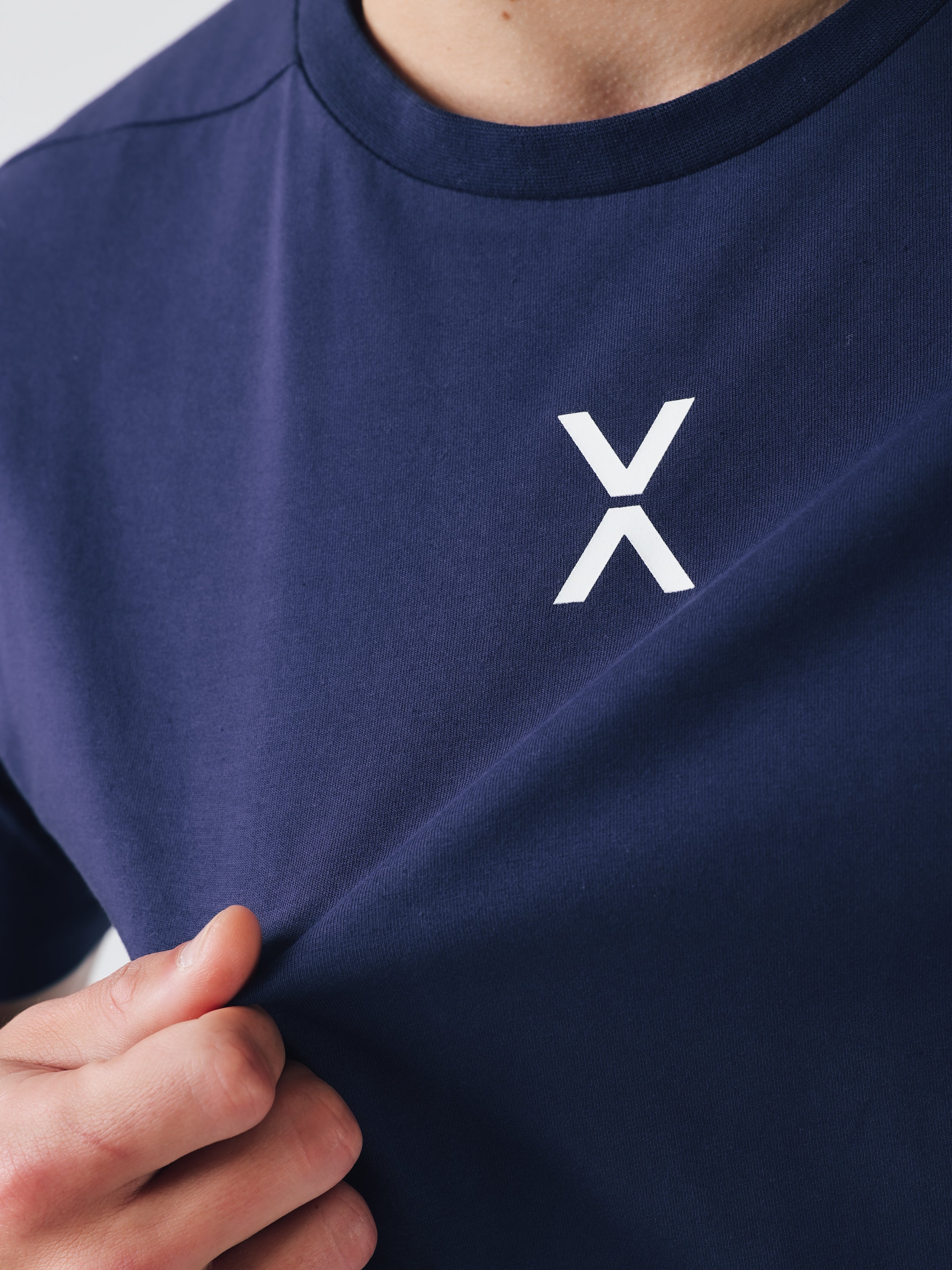 SHORT SLEEVE SLIM T-SHIRT【NAVY】