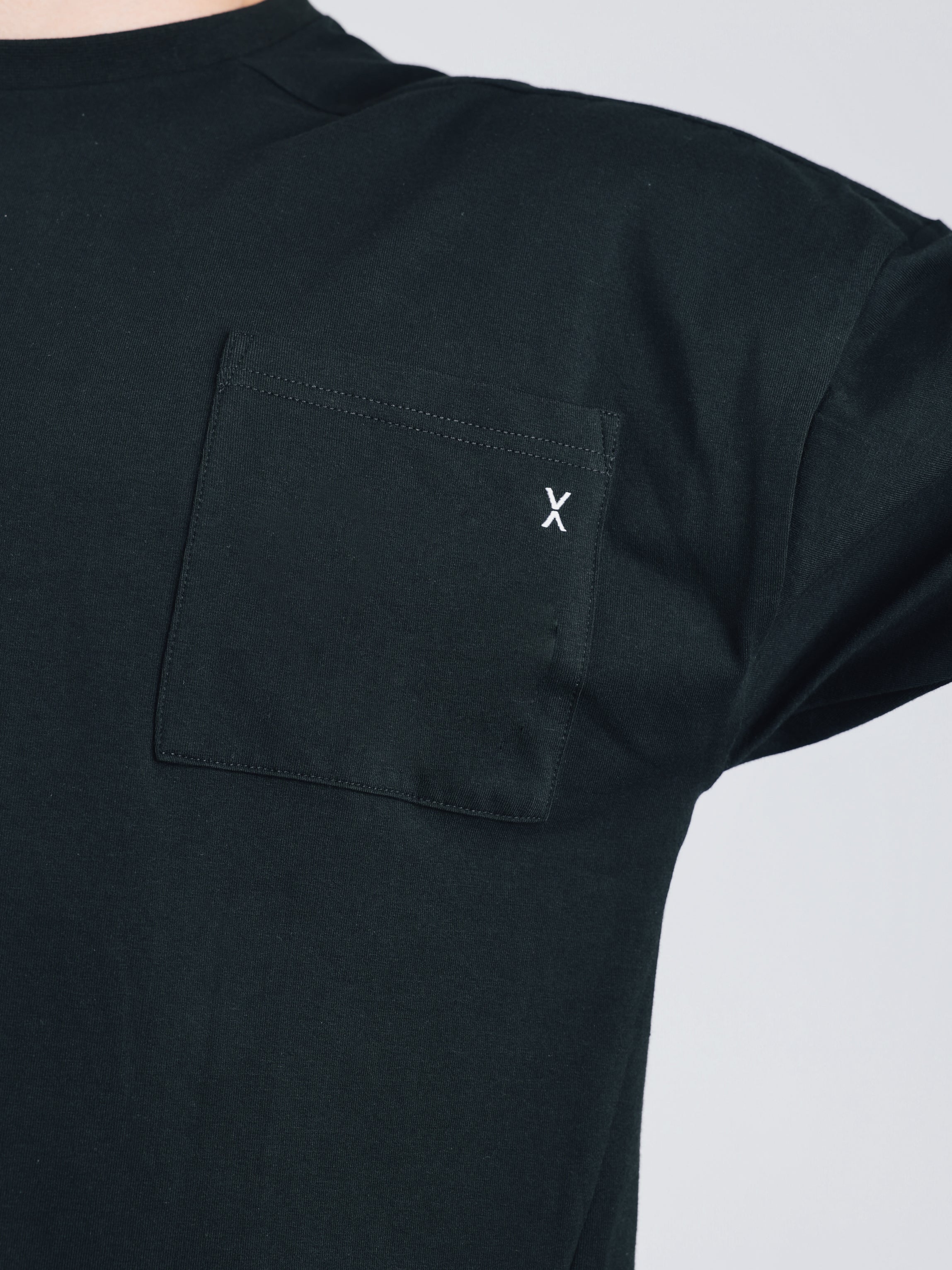 SLEEVE LOGO LONG T-SHIRT【BLACK】