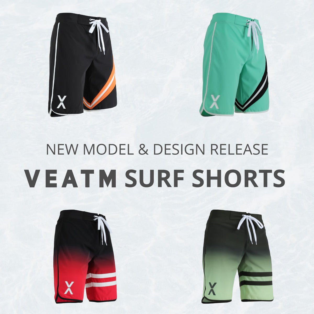 2024 VEATM SURF SHORTS NEW RELEASE