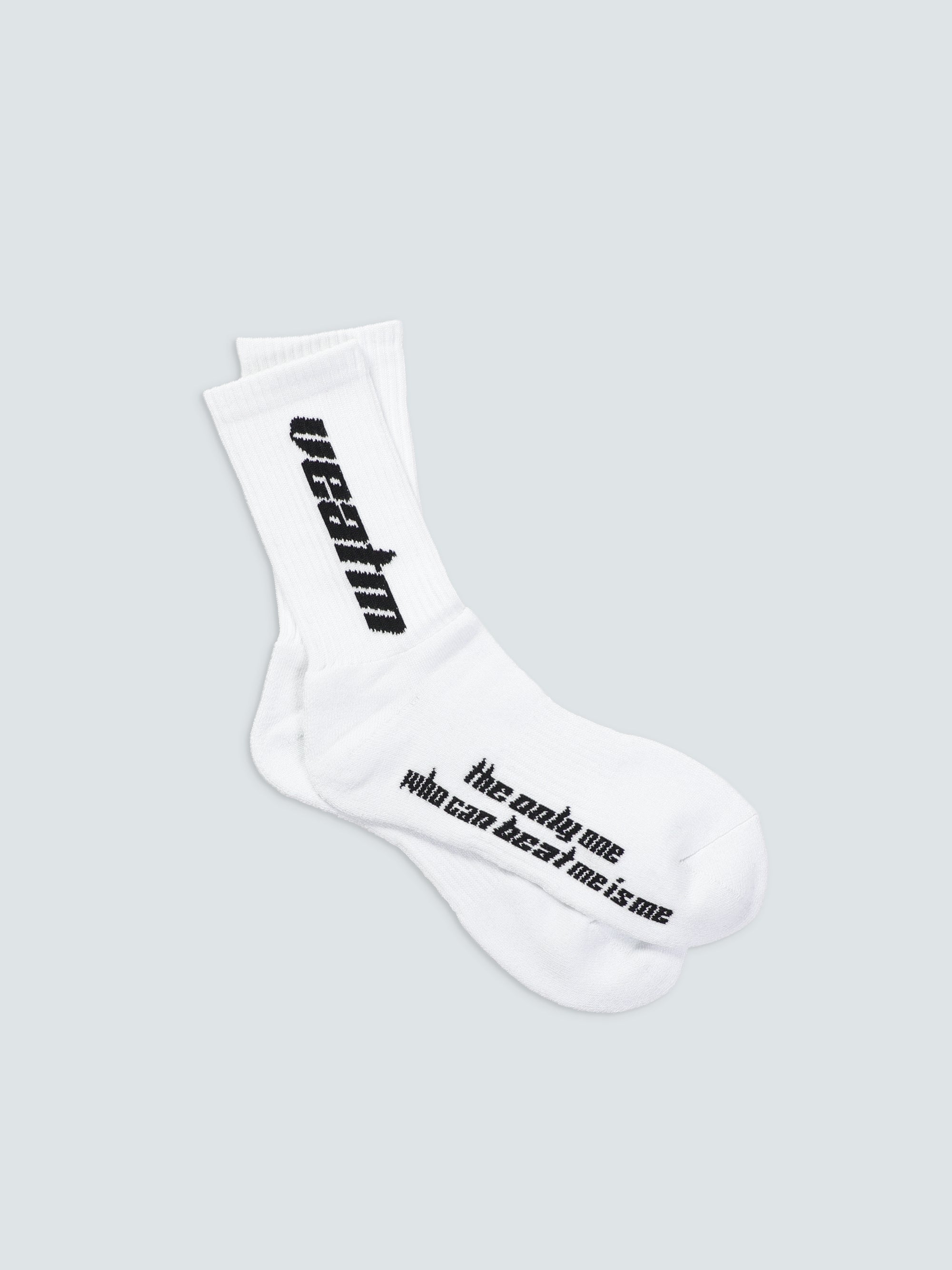 ITALIC LOGO CREW SOCKS