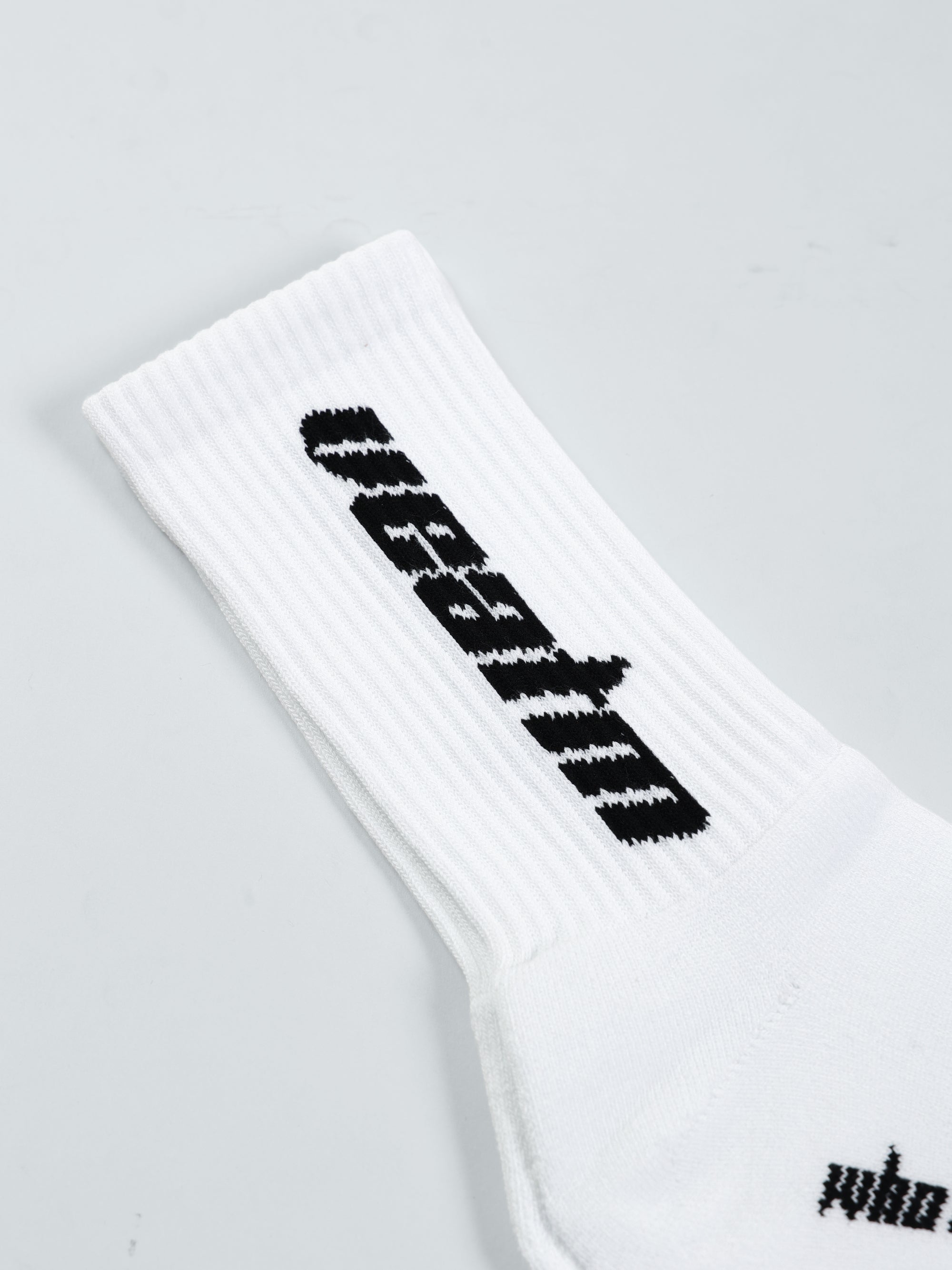 ITALIC LOGO CREW SOCKS