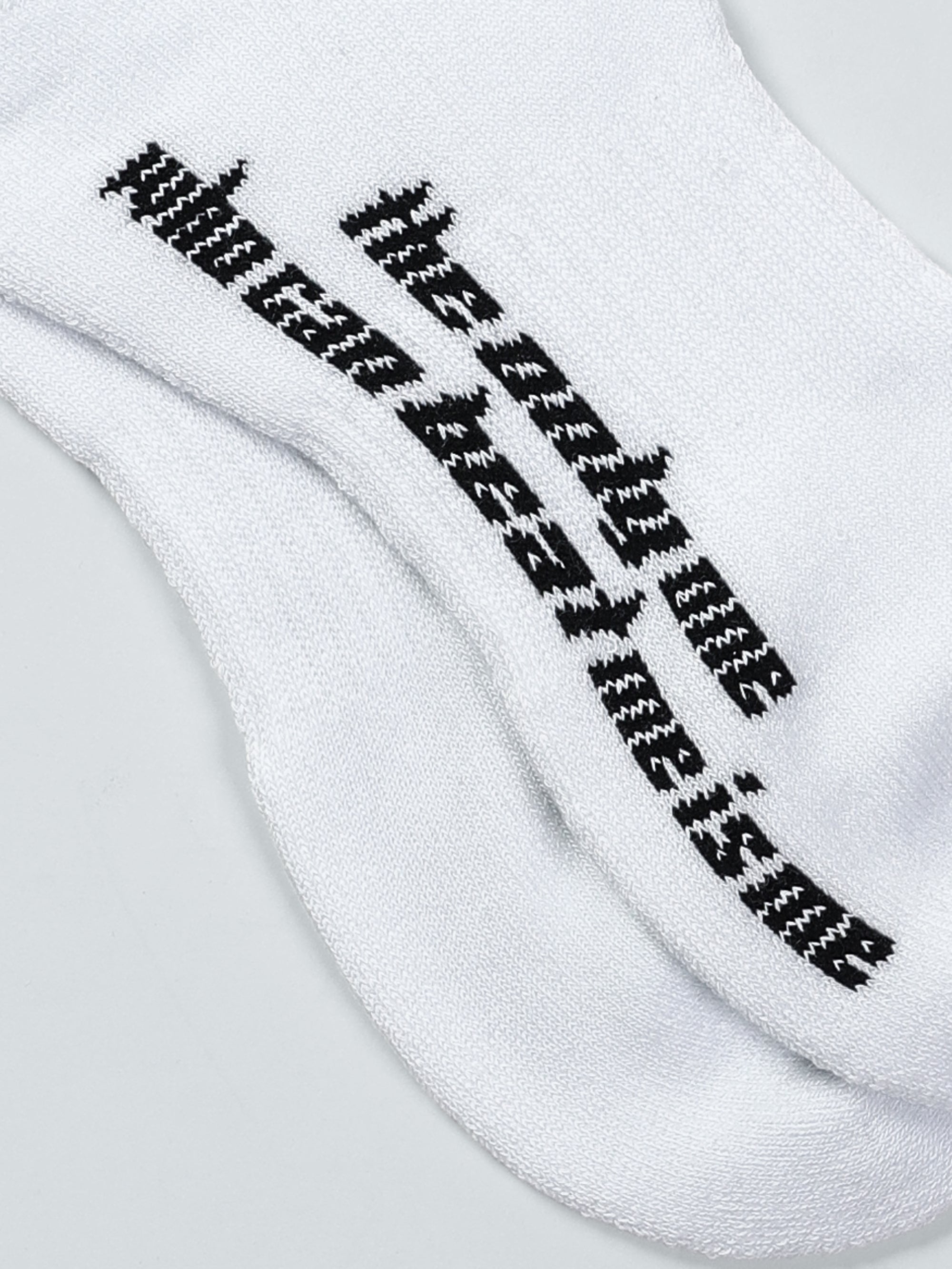 ITALIC LOGO CREW SOCKS