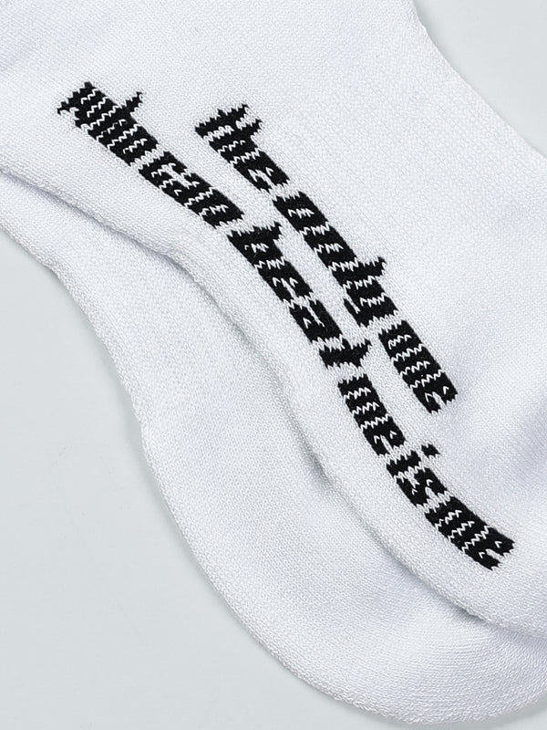 ITALIC LOGO CREW SOCKS