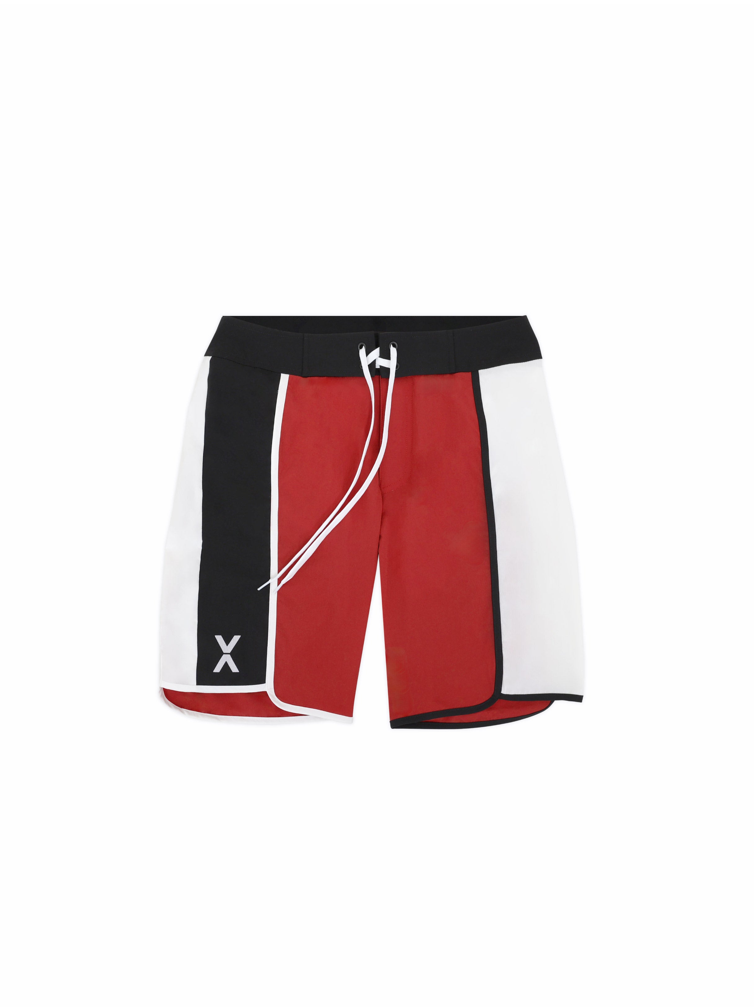 SIDE SEPARATE SURF SHORTS【RED】