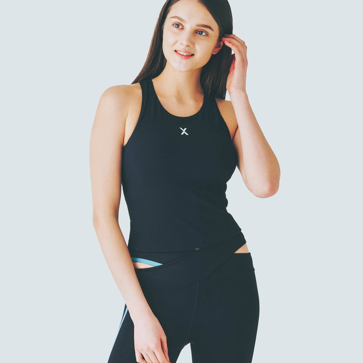 BACK TAPE LOGO TANKTOP