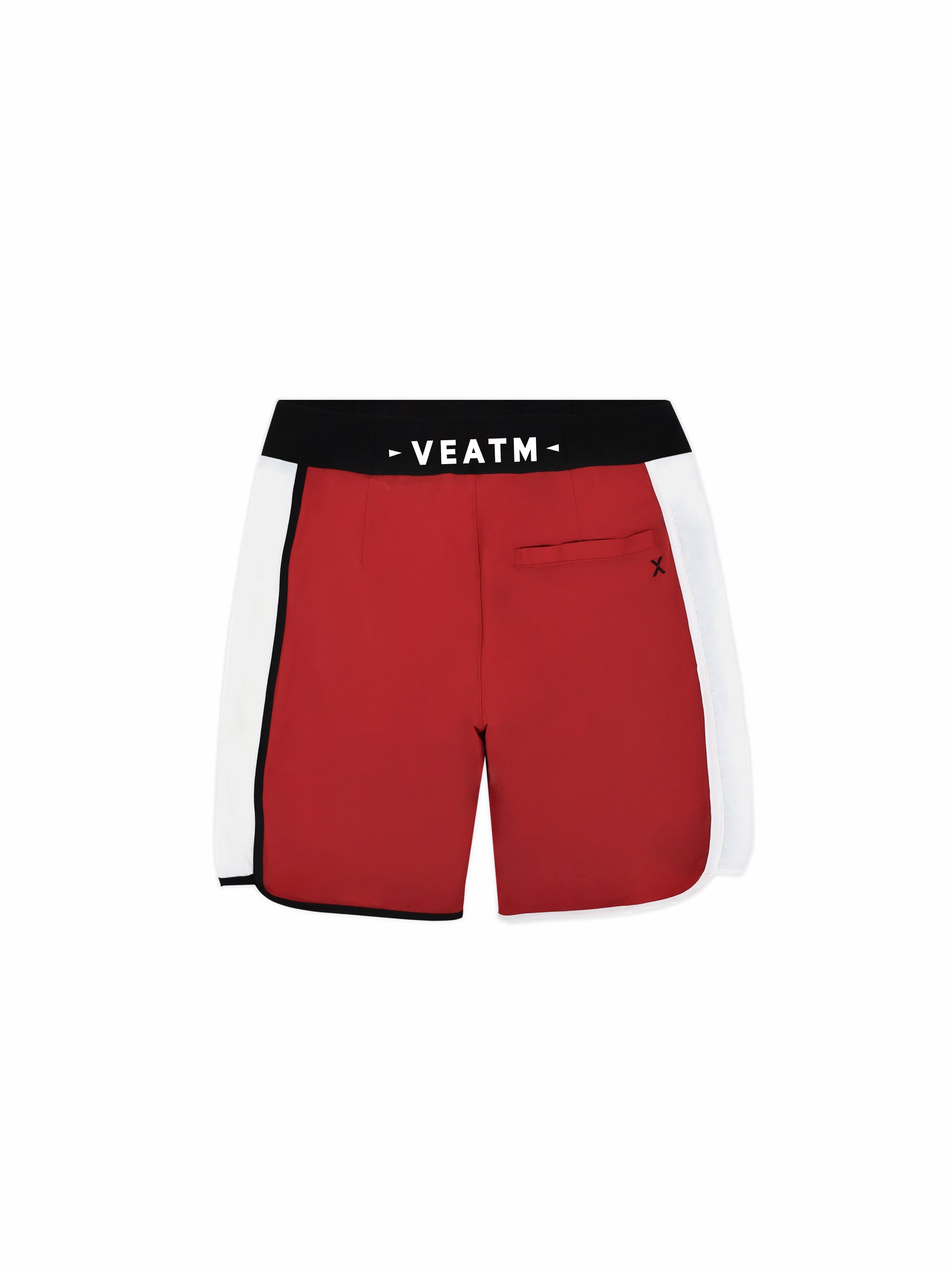SIDE SEPARATE SURF SHORTS【RED】