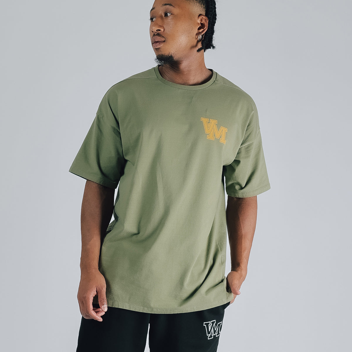 SHORT SLEEVE BIG T-SHIRT【KHAKI】