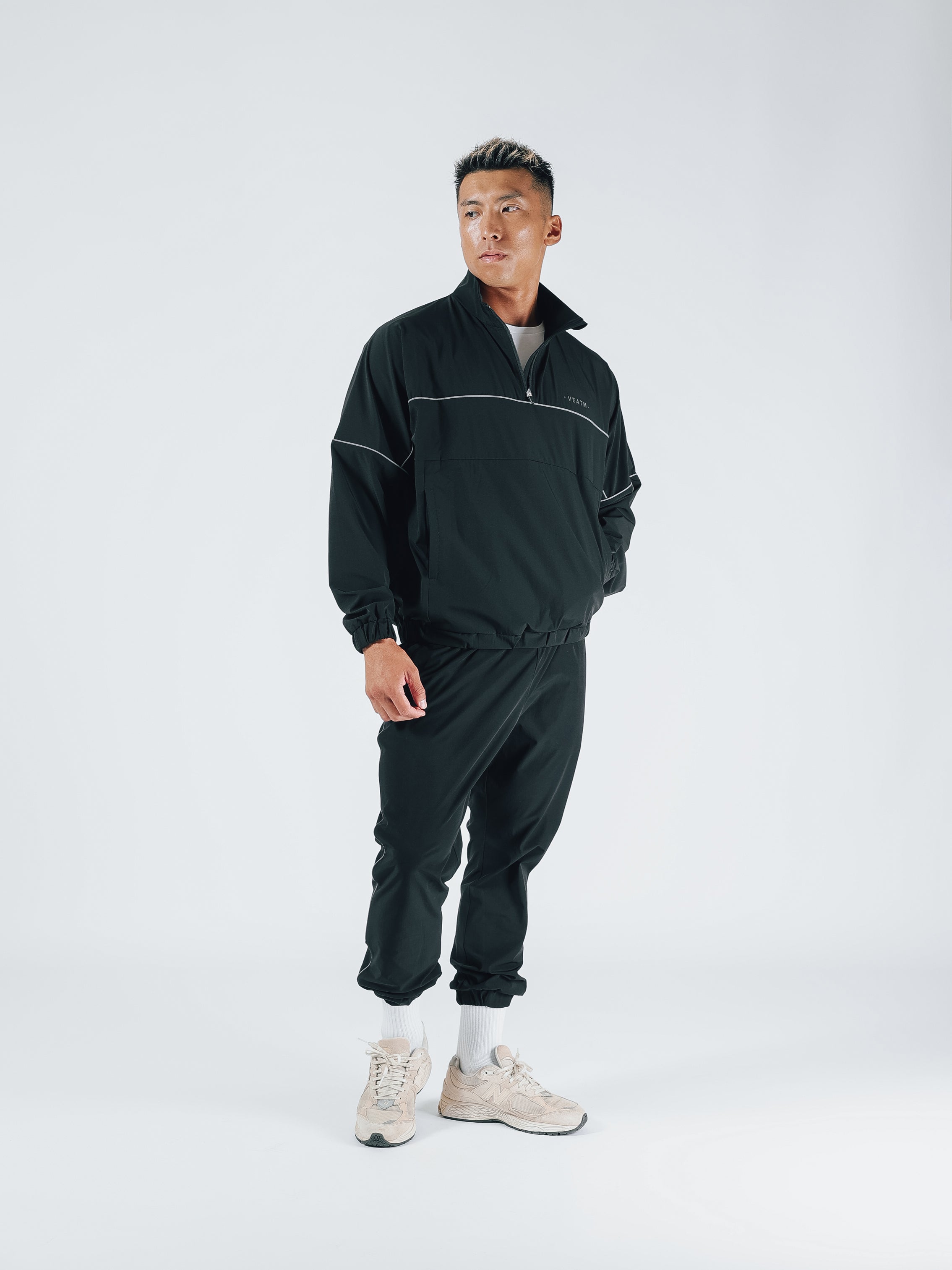 WIND STRETCH BLOUSON【BLACK】