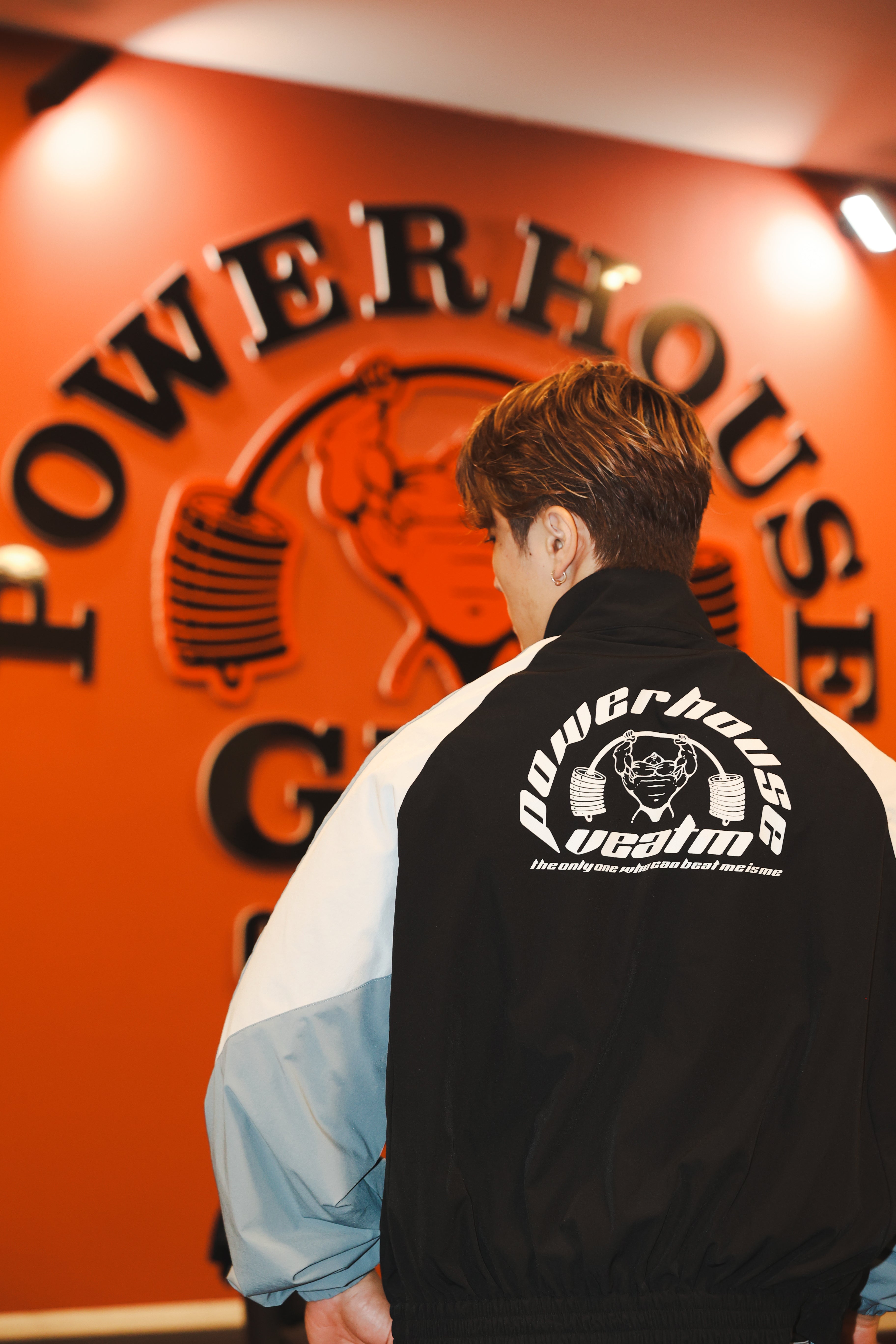 POWER HOUSE GYM×VEATM WOVEN BLOUSON