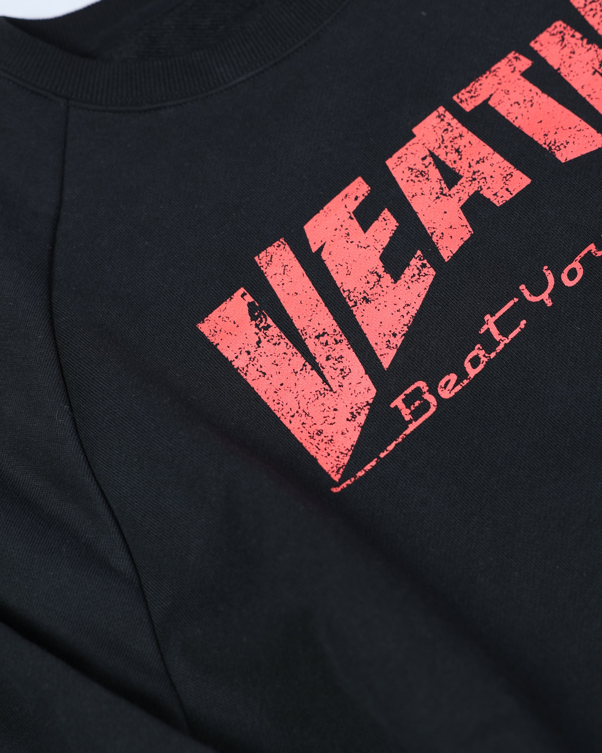 WIDE SILHOUETTE CREW NECK PULLOVER