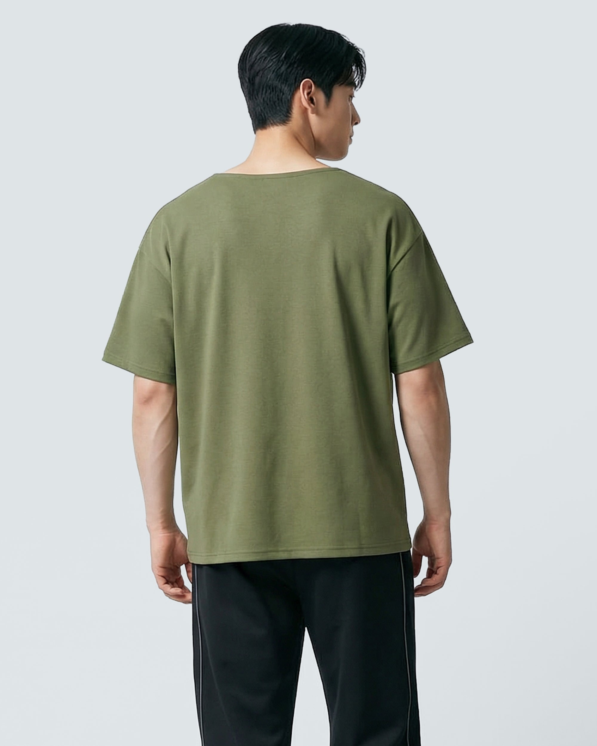 BOAT NECK BIG T-SHIRT