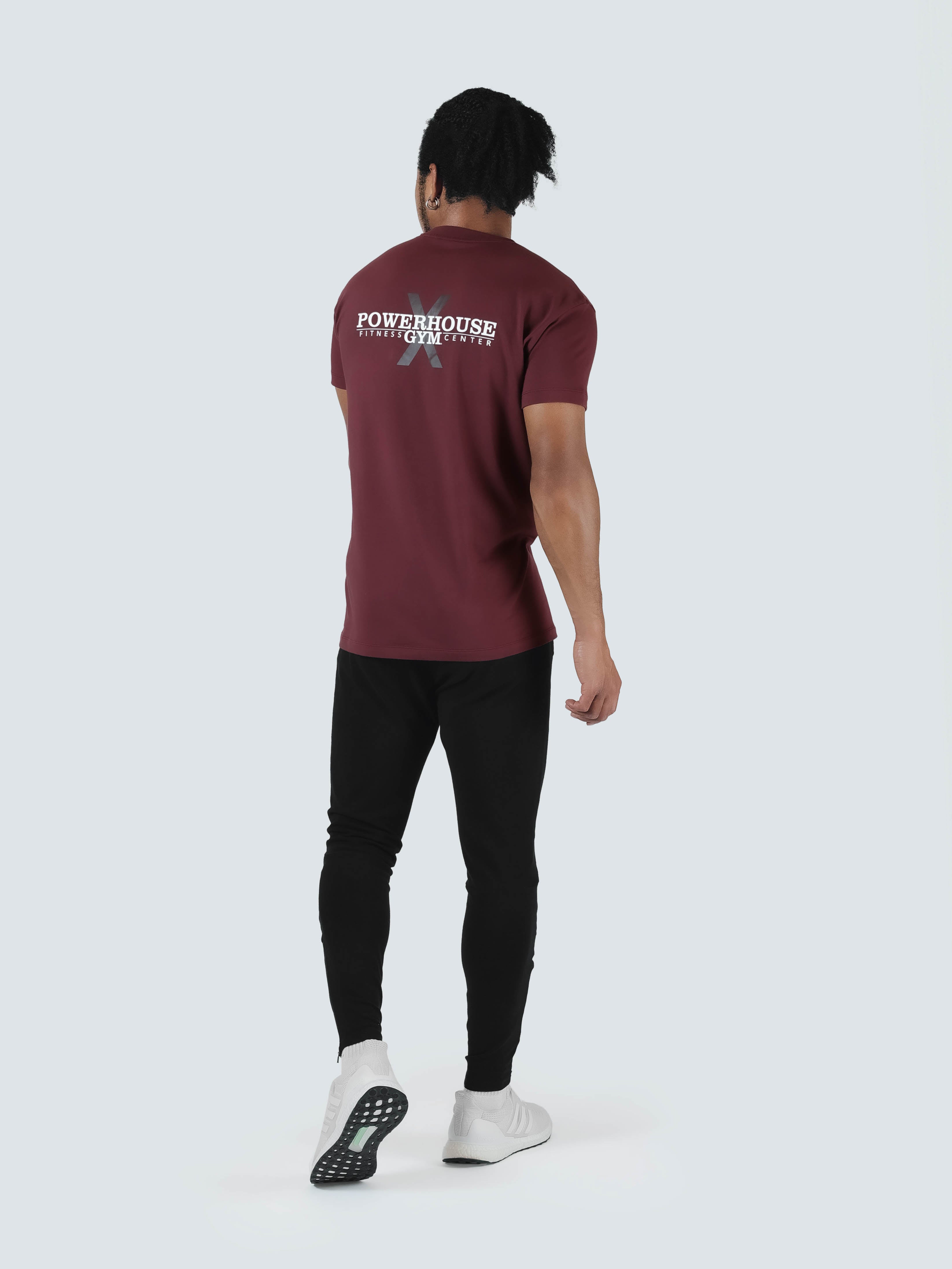 POWER HOUSE GYM LOGO SLIM T-SHIRT